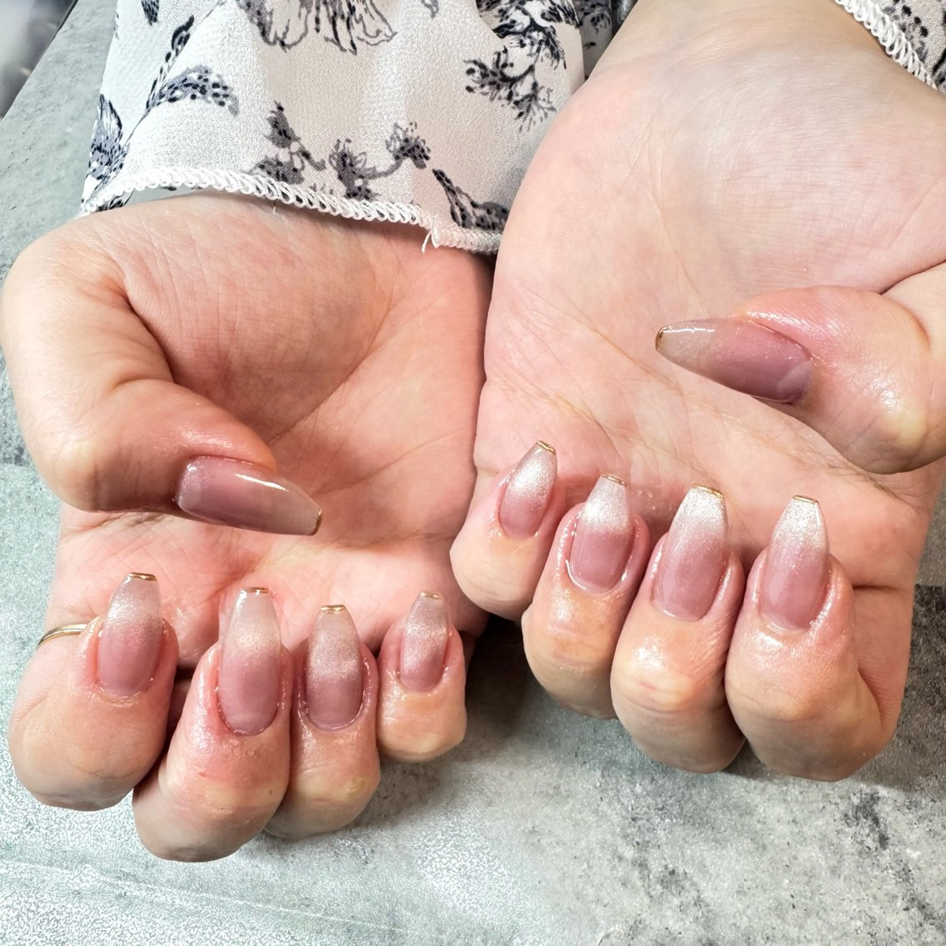ネイル マグネットネイル ミラーネイル N.plus NaiLのネイルデザイン