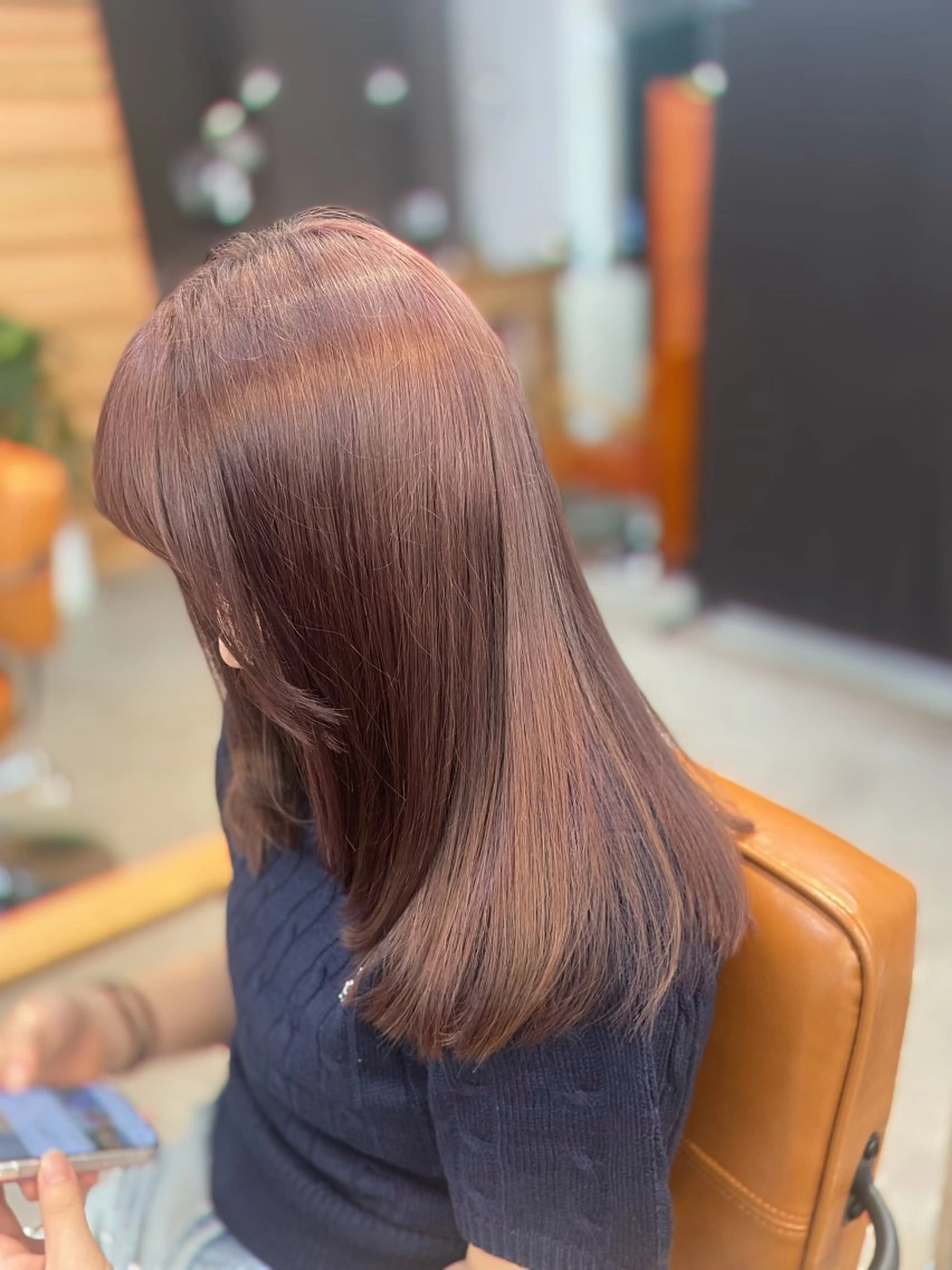 セミロング レイヤーカット MIKU ミクのヘアスタイル