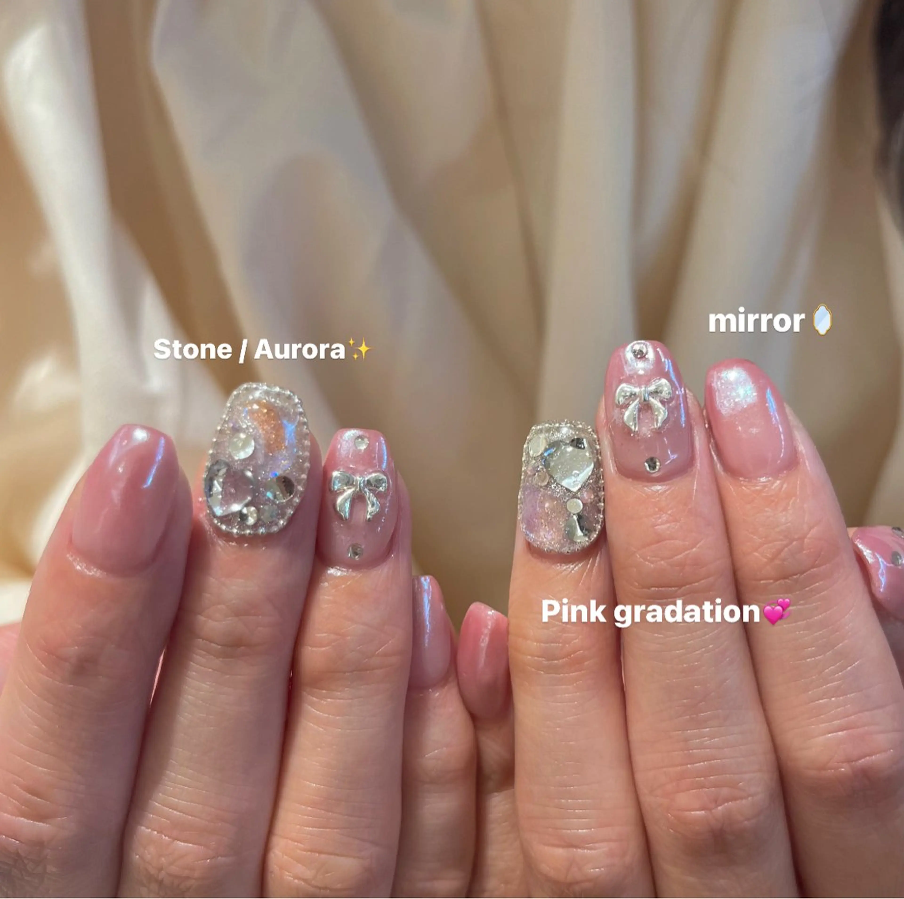 ネイル オーロラネイル ハンドネイル Ibuki 🎀仙台パルコ🎀のネイルデザイン