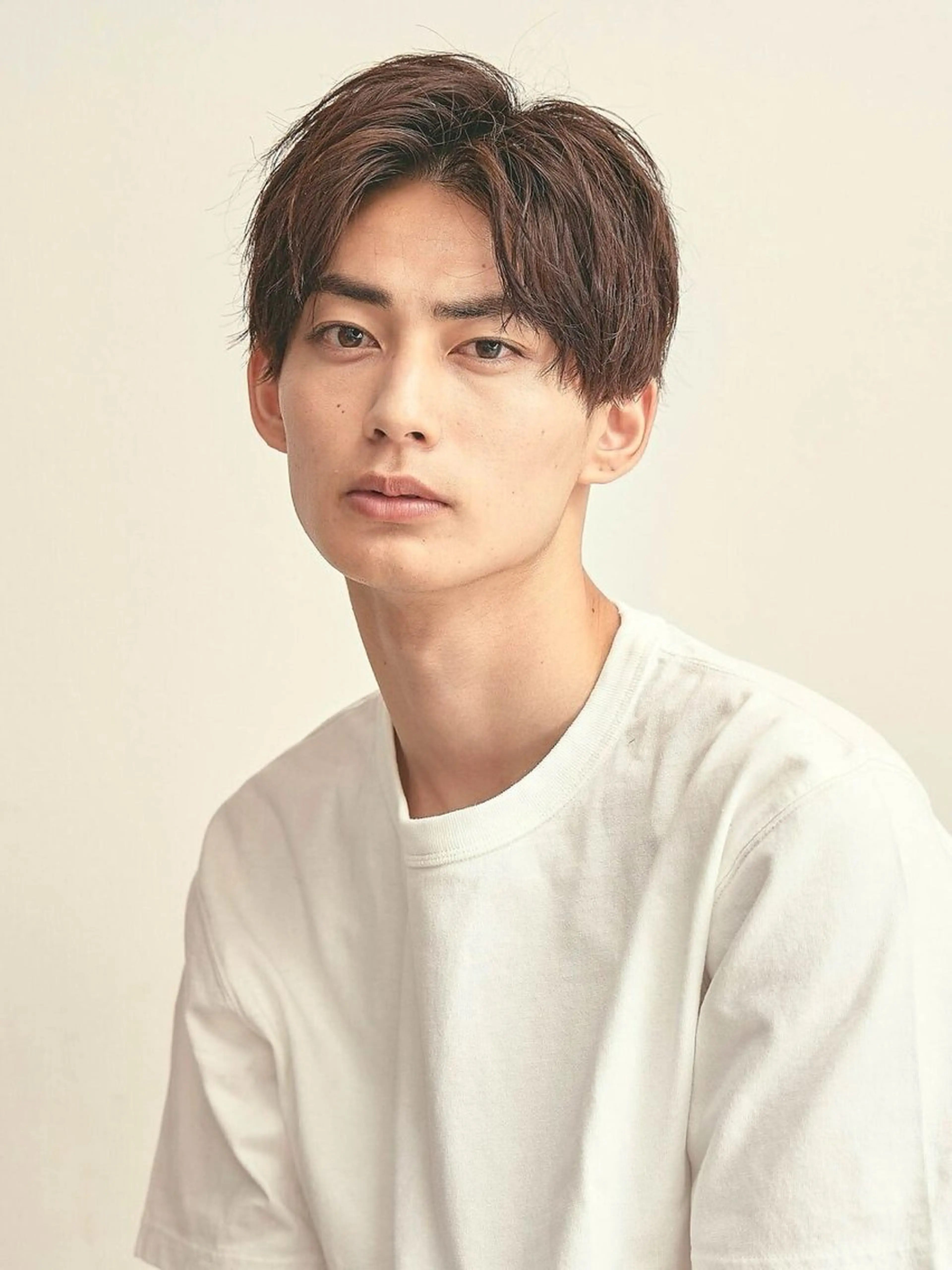 ショート パーマ メンズ Joule 建山美友のヘアスタイル