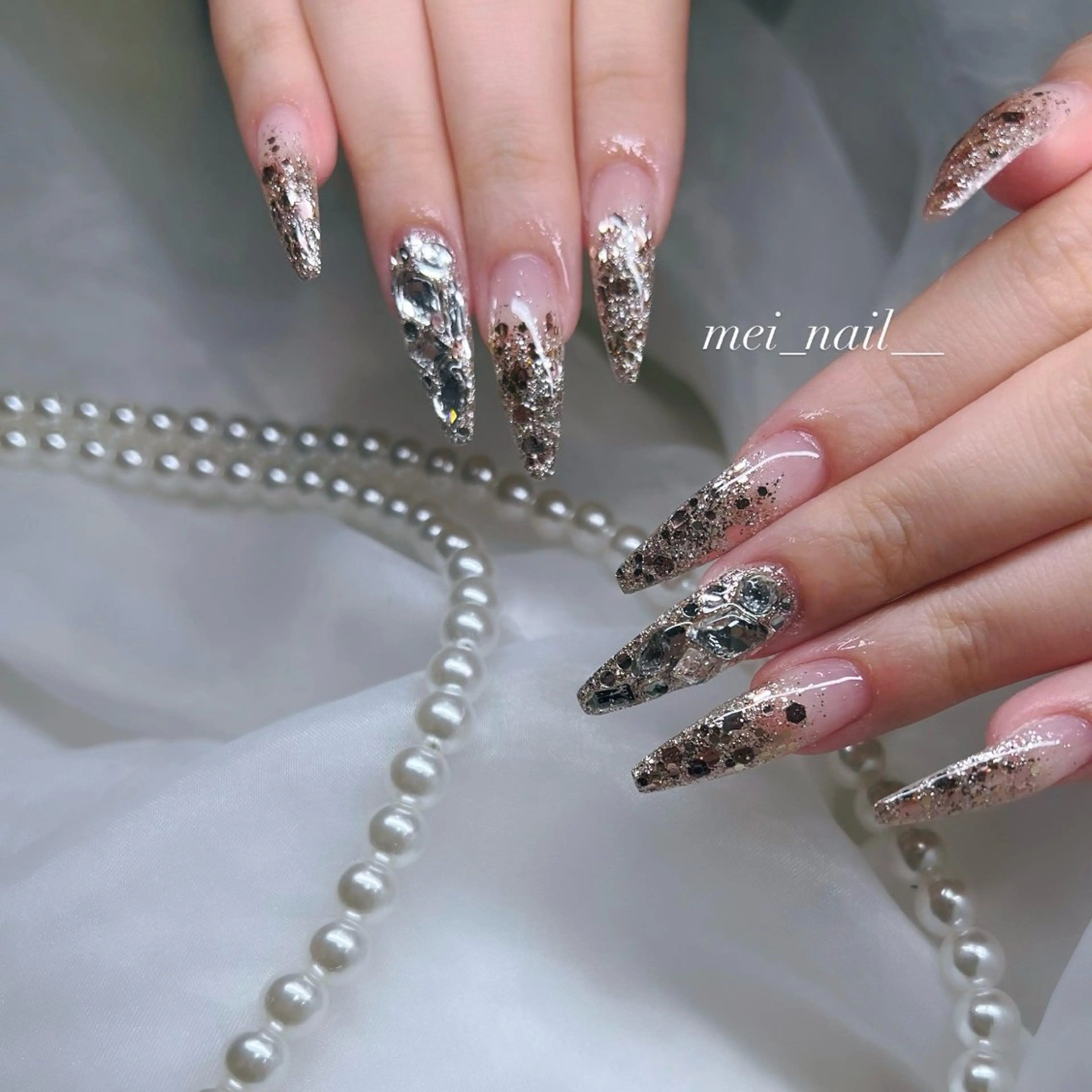 ネイル ハンドネイル est nail所属・永山 芽生子のネイルデザイン