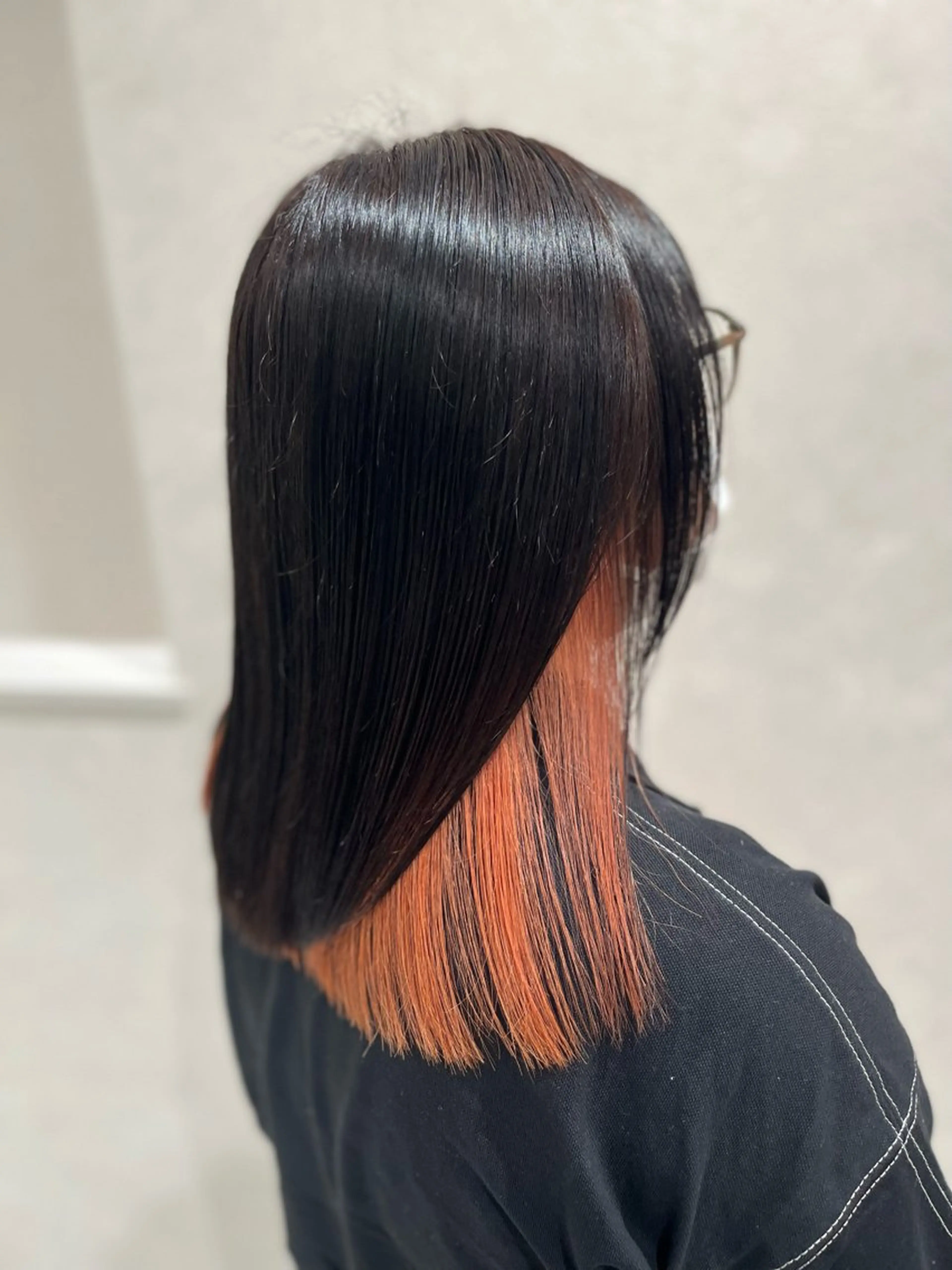 セミロング カラー カット ヘアカラー 髪質改善カラー/ インナーカラー/関澤のヘアスタイル