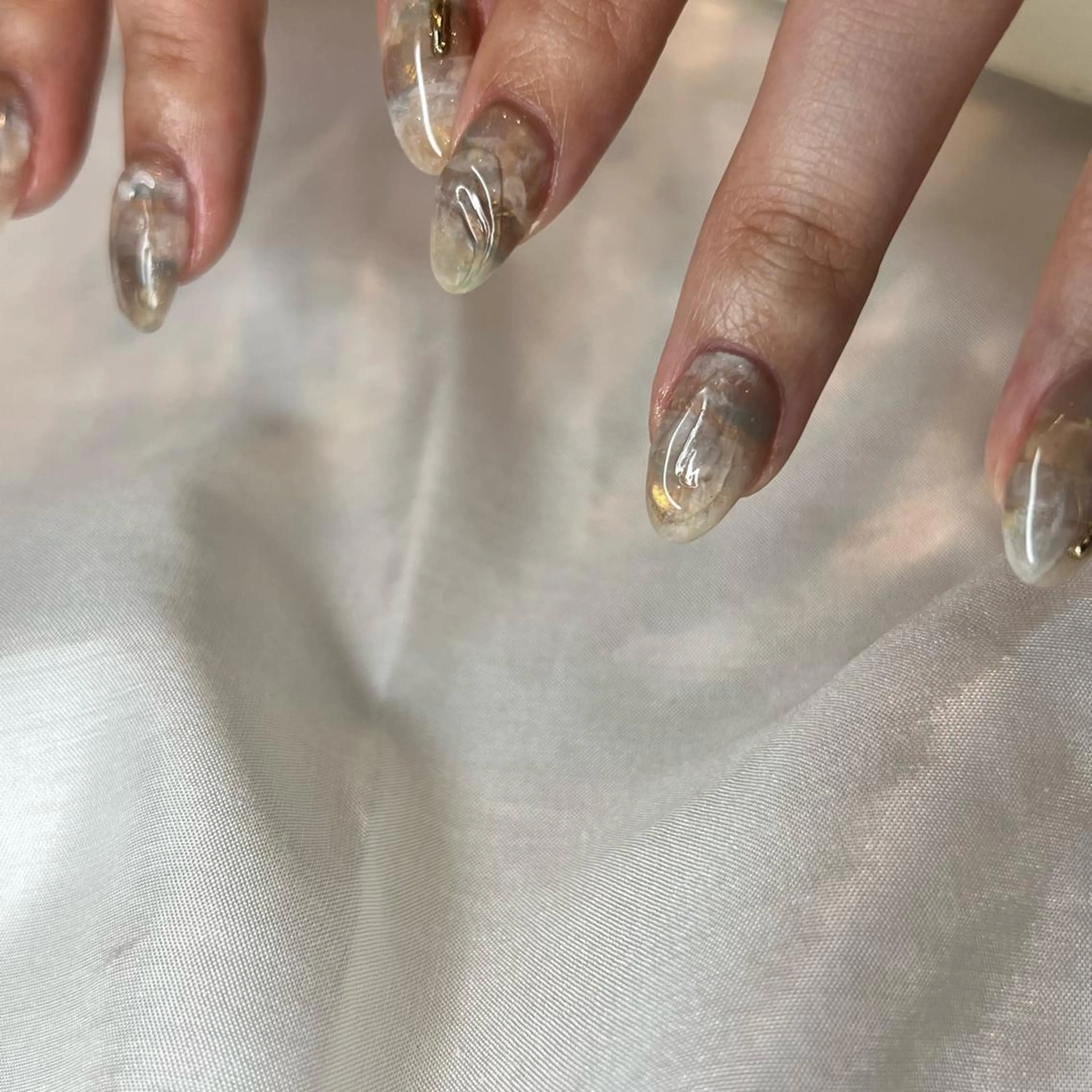 ロング ネイル ハンドネイル Chipieee Tokyoのネイルデザイン