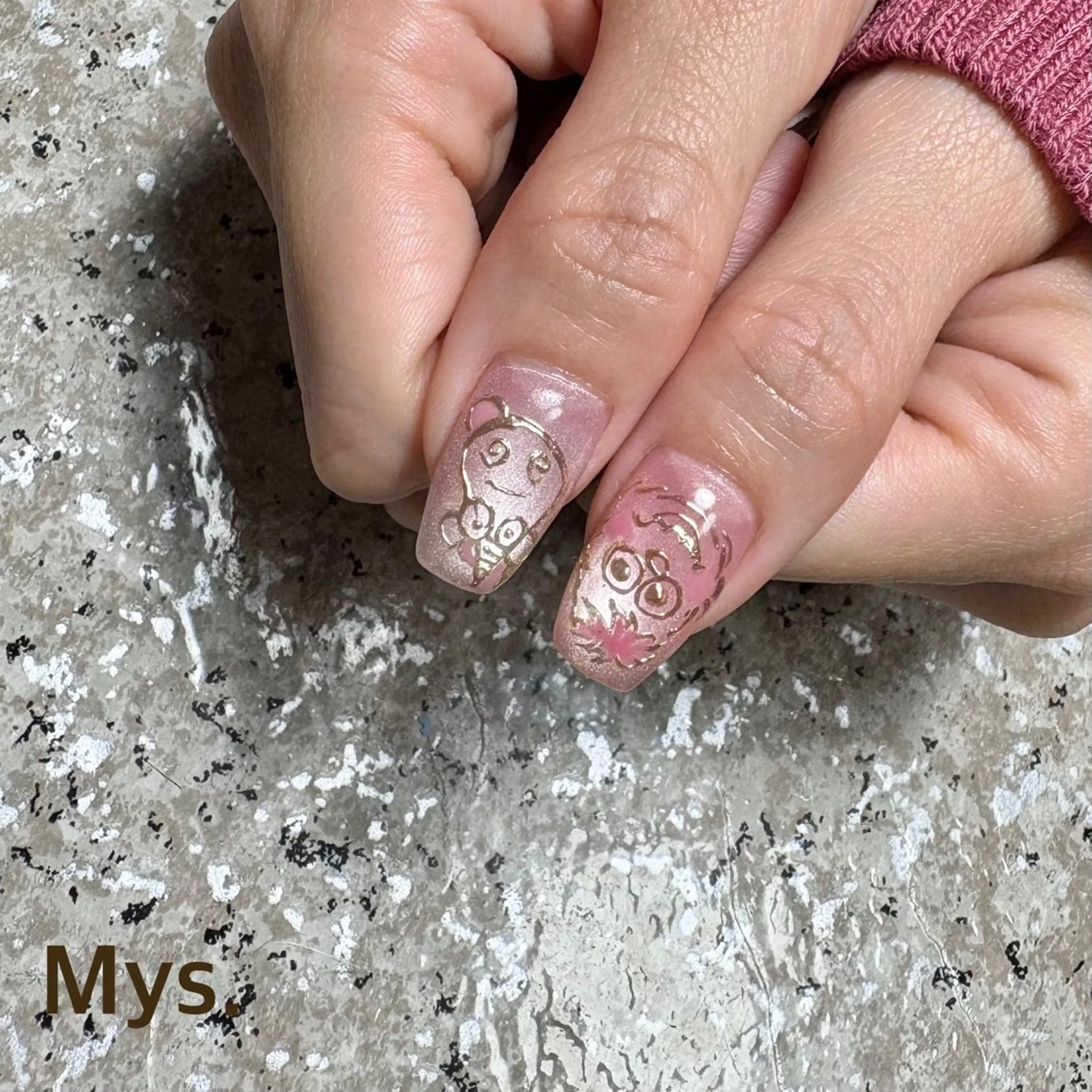 ネイル ハンドネイル Mys. 三上紗紀のネイルデザイン