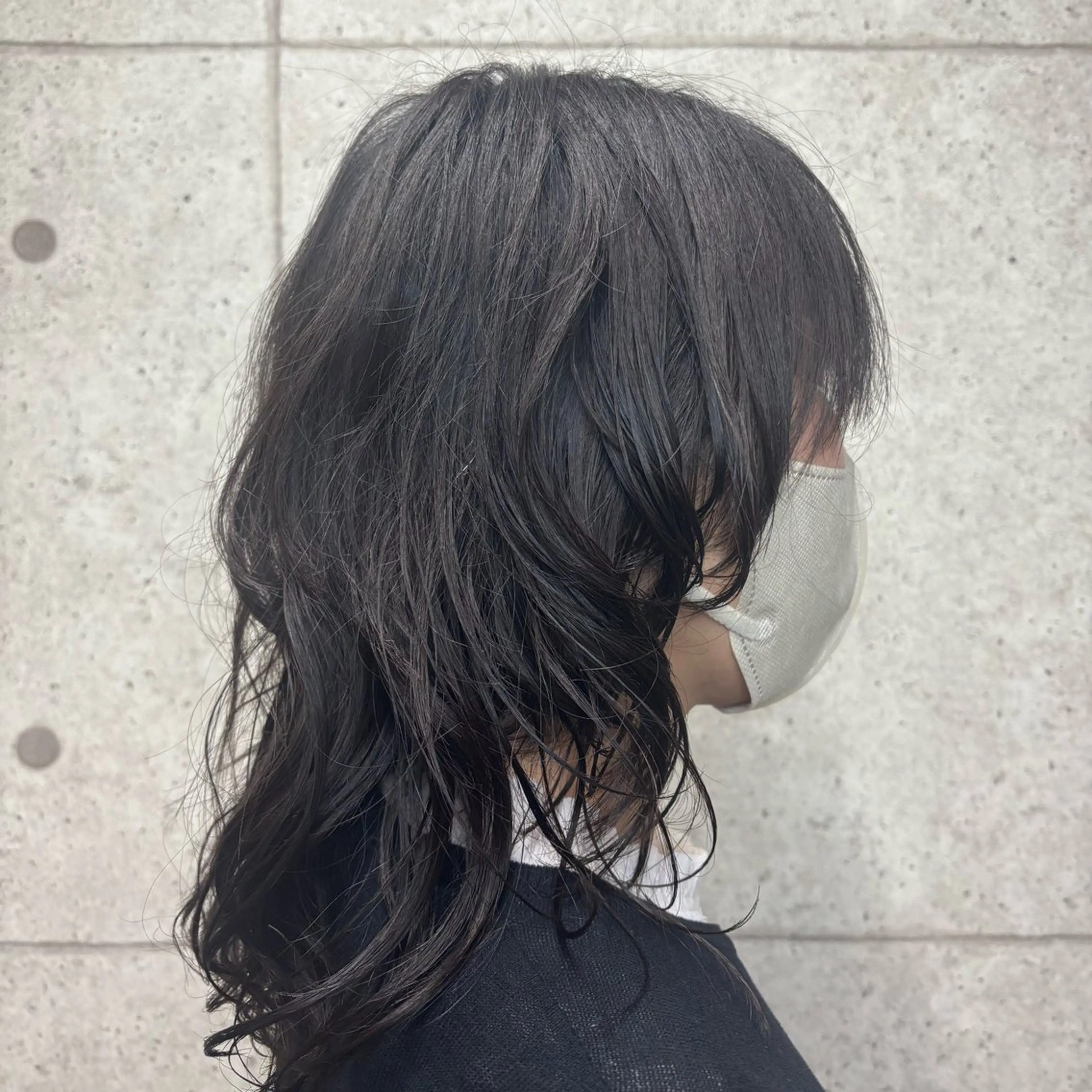 ミディアム パーマ 🧩🤖 Sala 🤖🧩のヘアスタイル