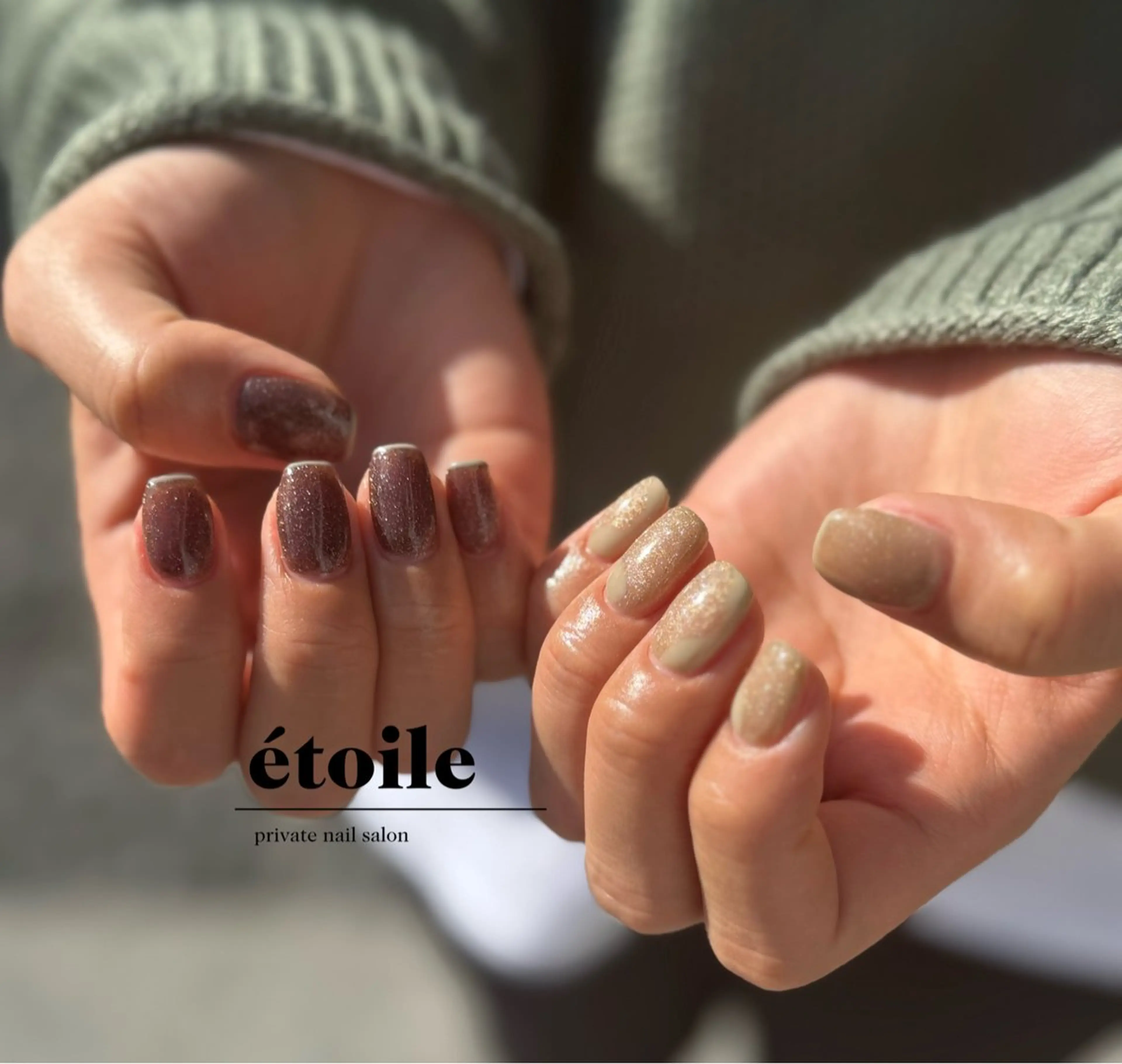 ネイル フラッシュネイル フラッシュマグ マグネットネイル ハンドネイル étoile ｜ayaのネイルデザイン