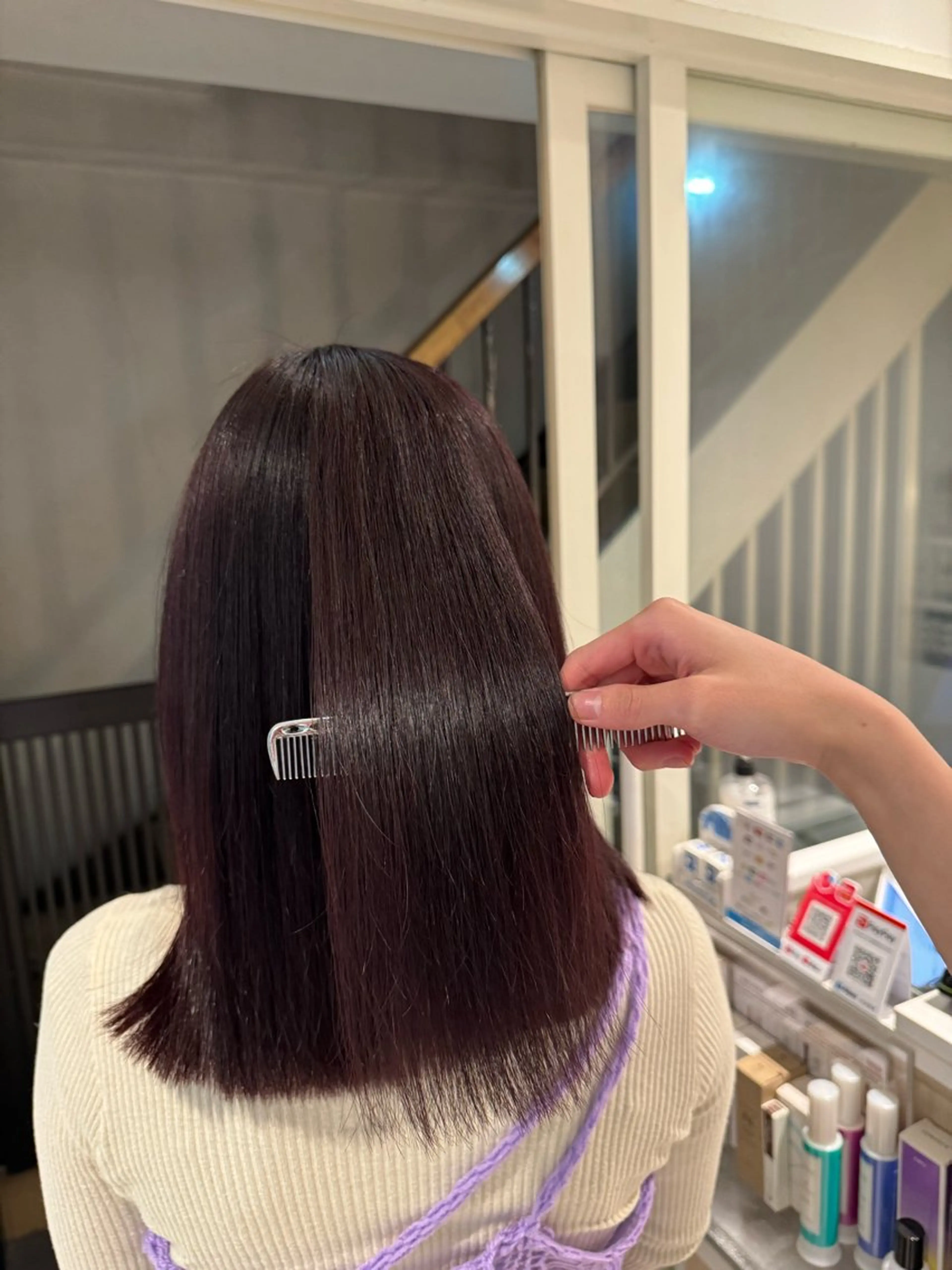 カラー 🍓URARA 🥀最強ハイトーン❤のヘアスタイル