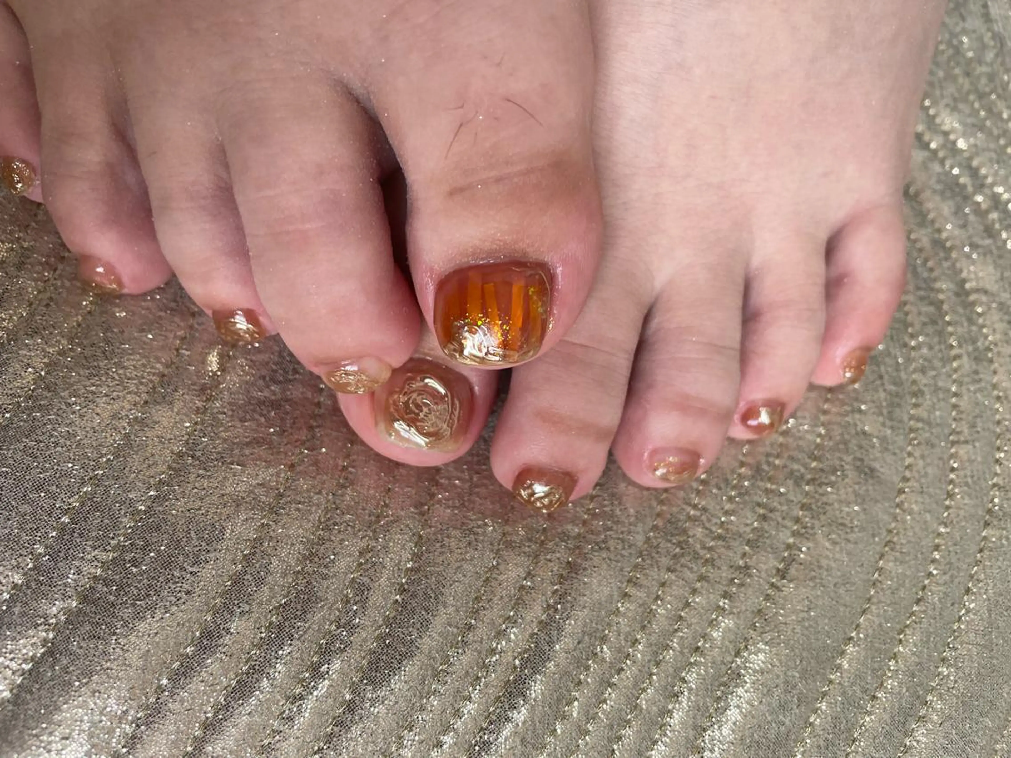 ネイル フットネイル Parfum パルファンのネイルデザイン