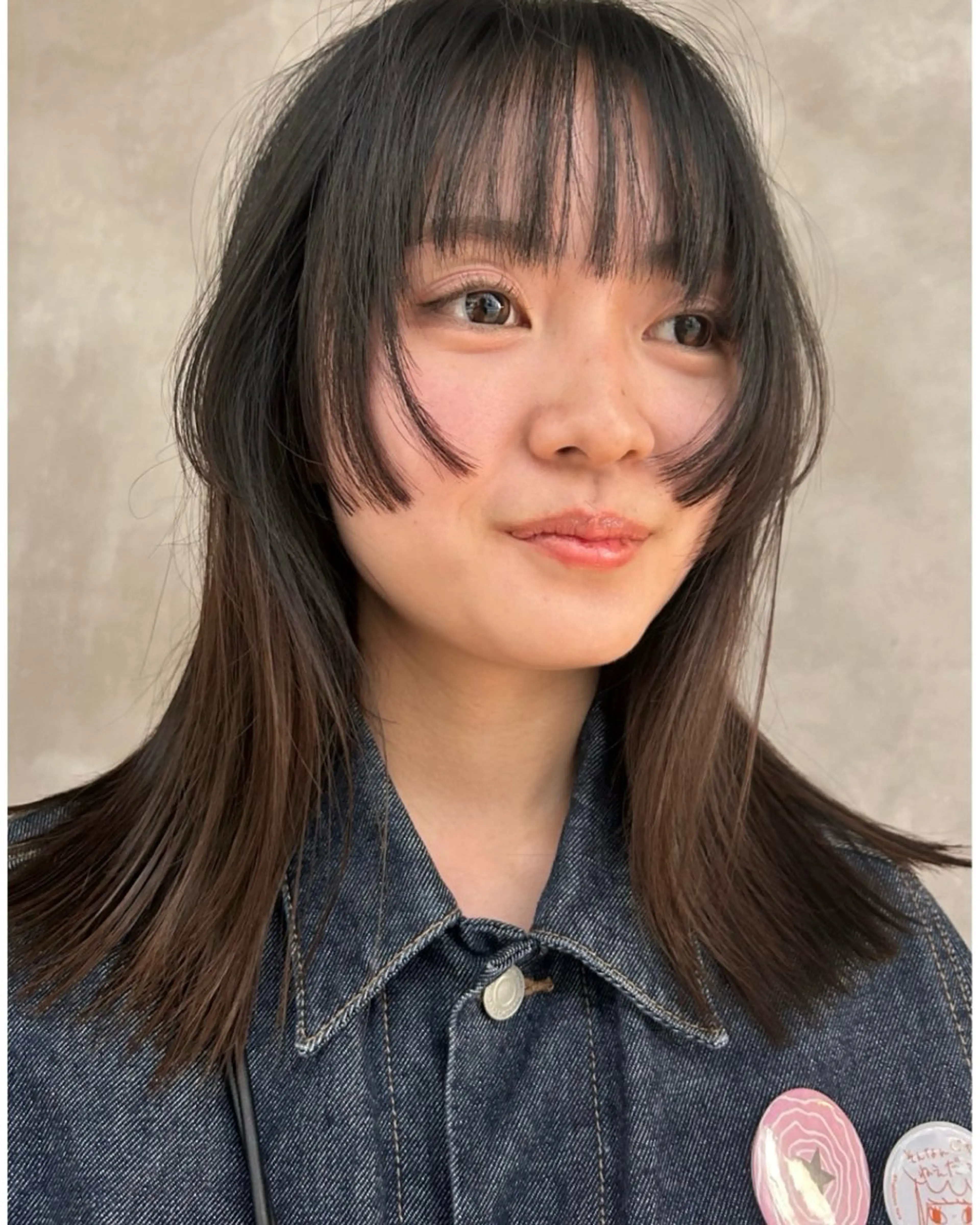 ミディアム デザインカット/ パーマ/nanaのヘアスタイル