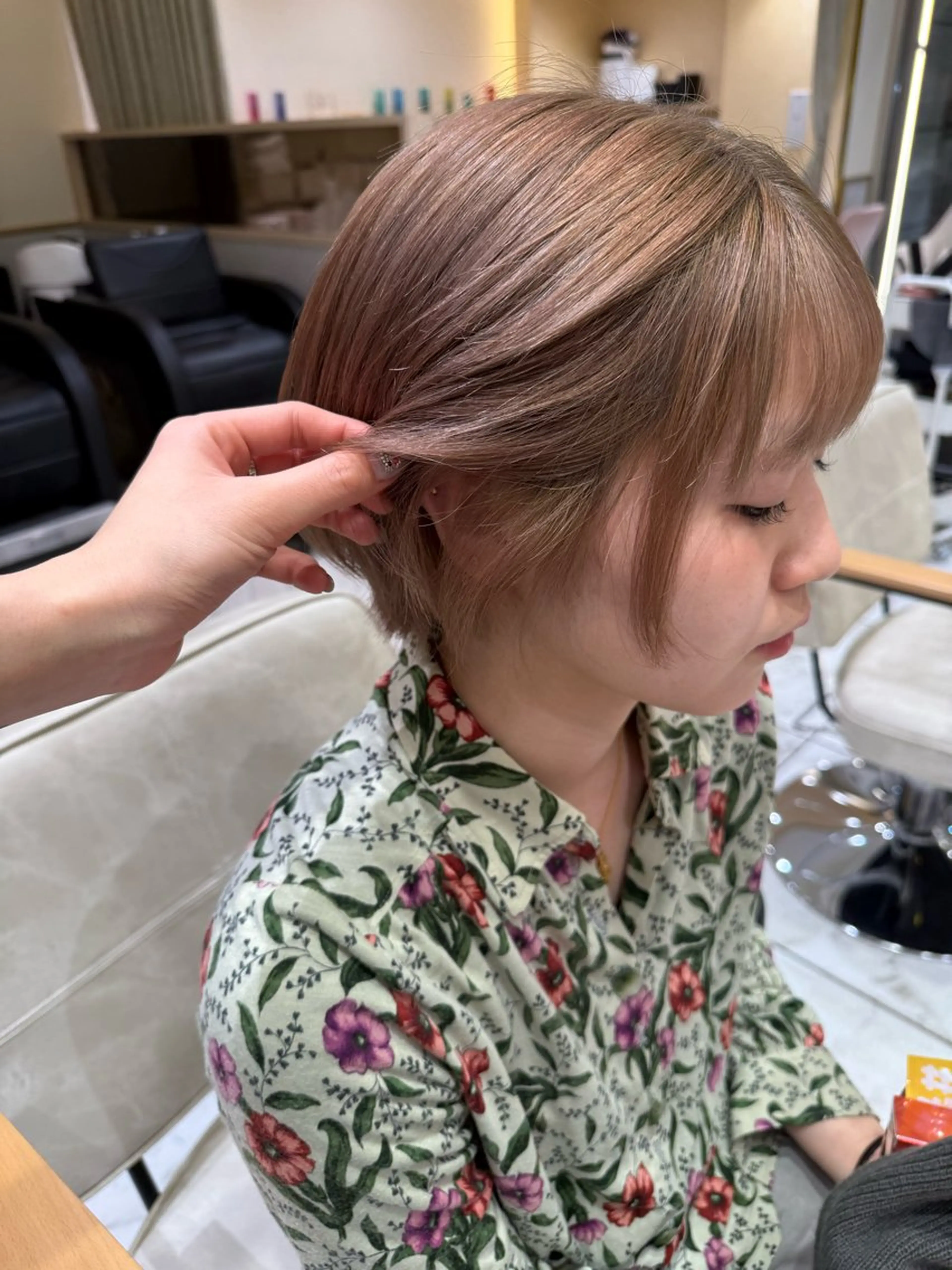 カラー ヘアカラー トリートメント 似合わせNo.1/ sᴀᴋᴜʀᴀ🌸のヘアスタイル