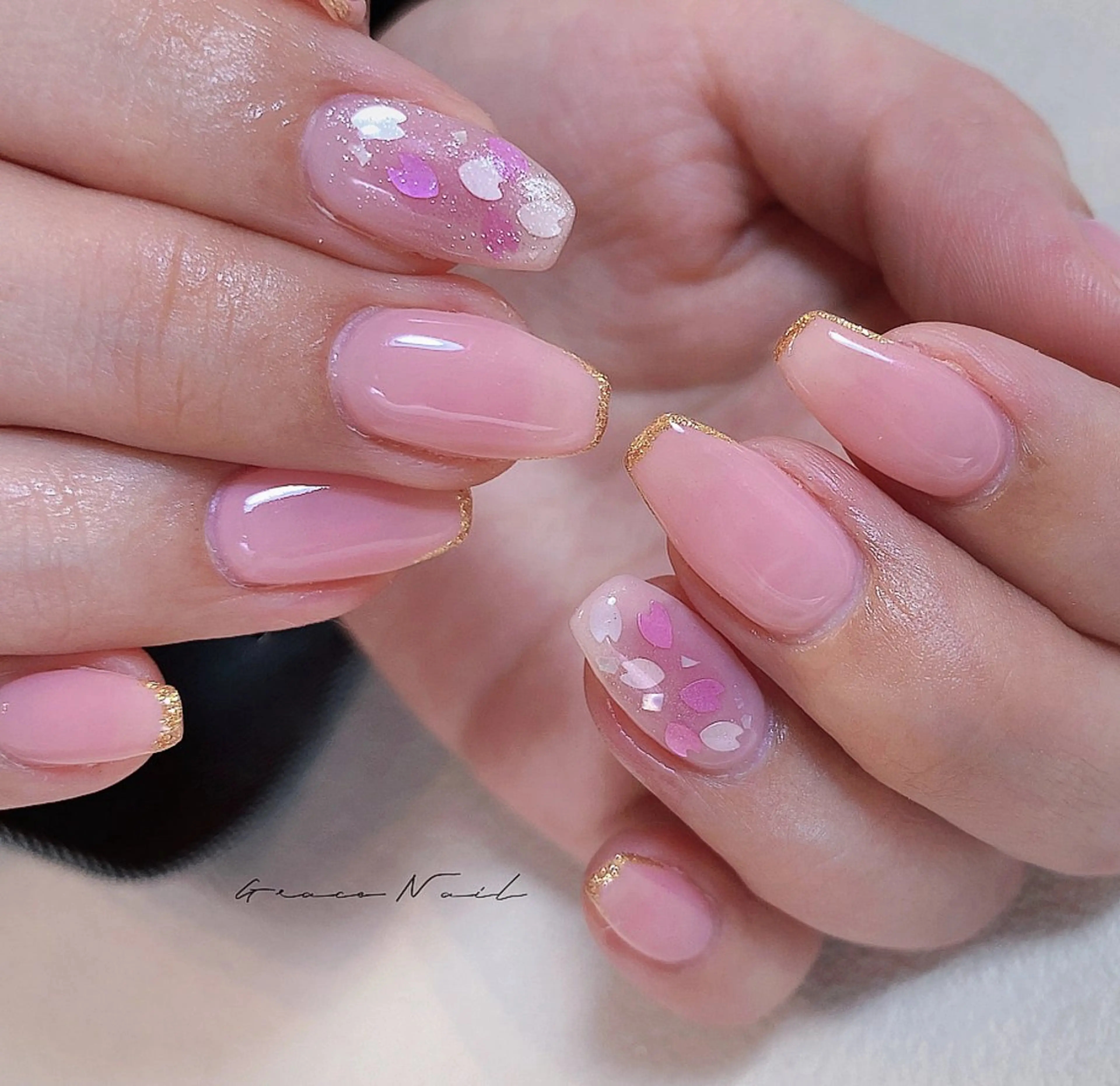 ネイル ハンドネイル ☆*｡Grace Nail｡*☆のネイルデザイン