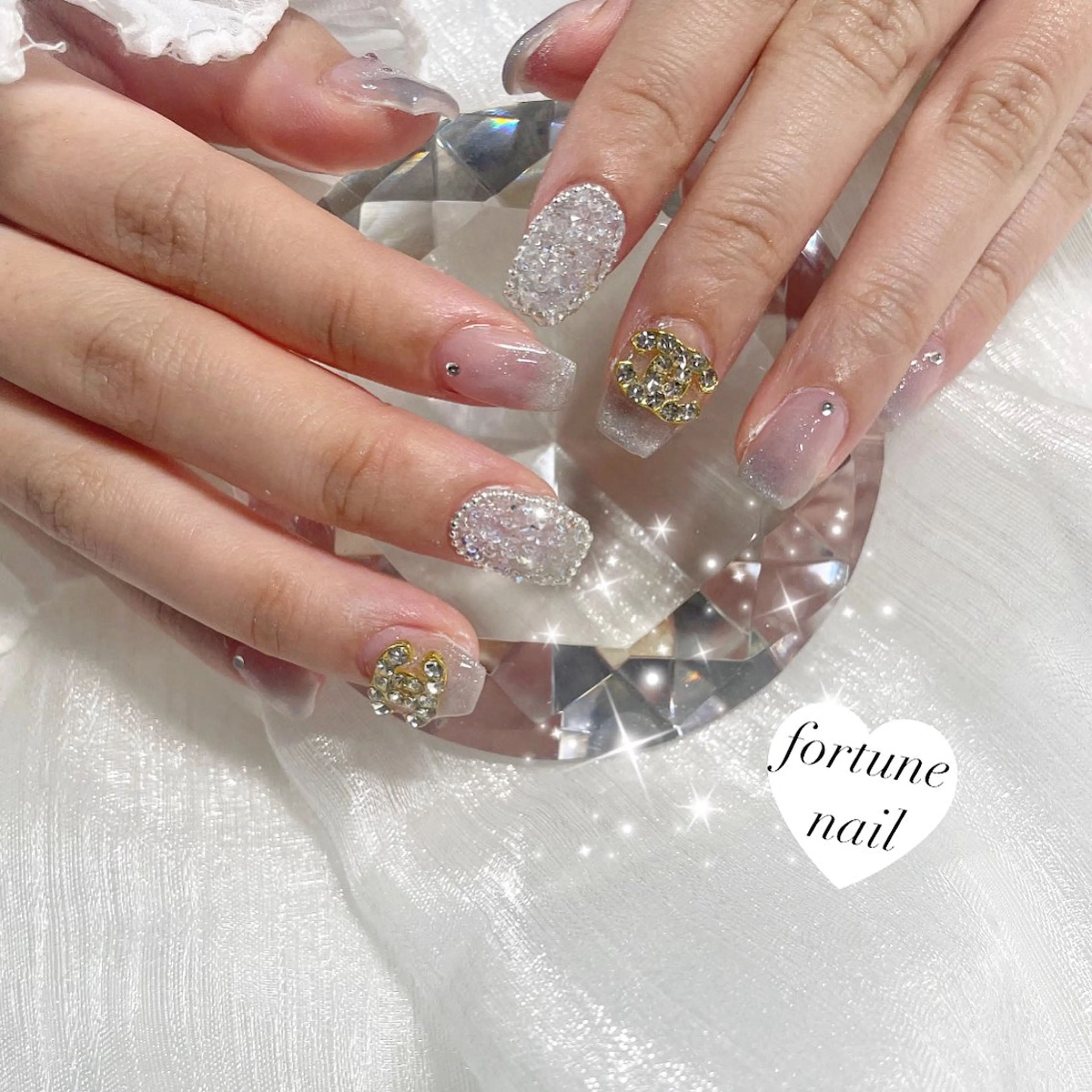 ネイル ブルー フレンチネイル マグネットネイル マグネットフレンチ ワンホンネイル ハンドネイル 💎saori 💎のネイルデザイン