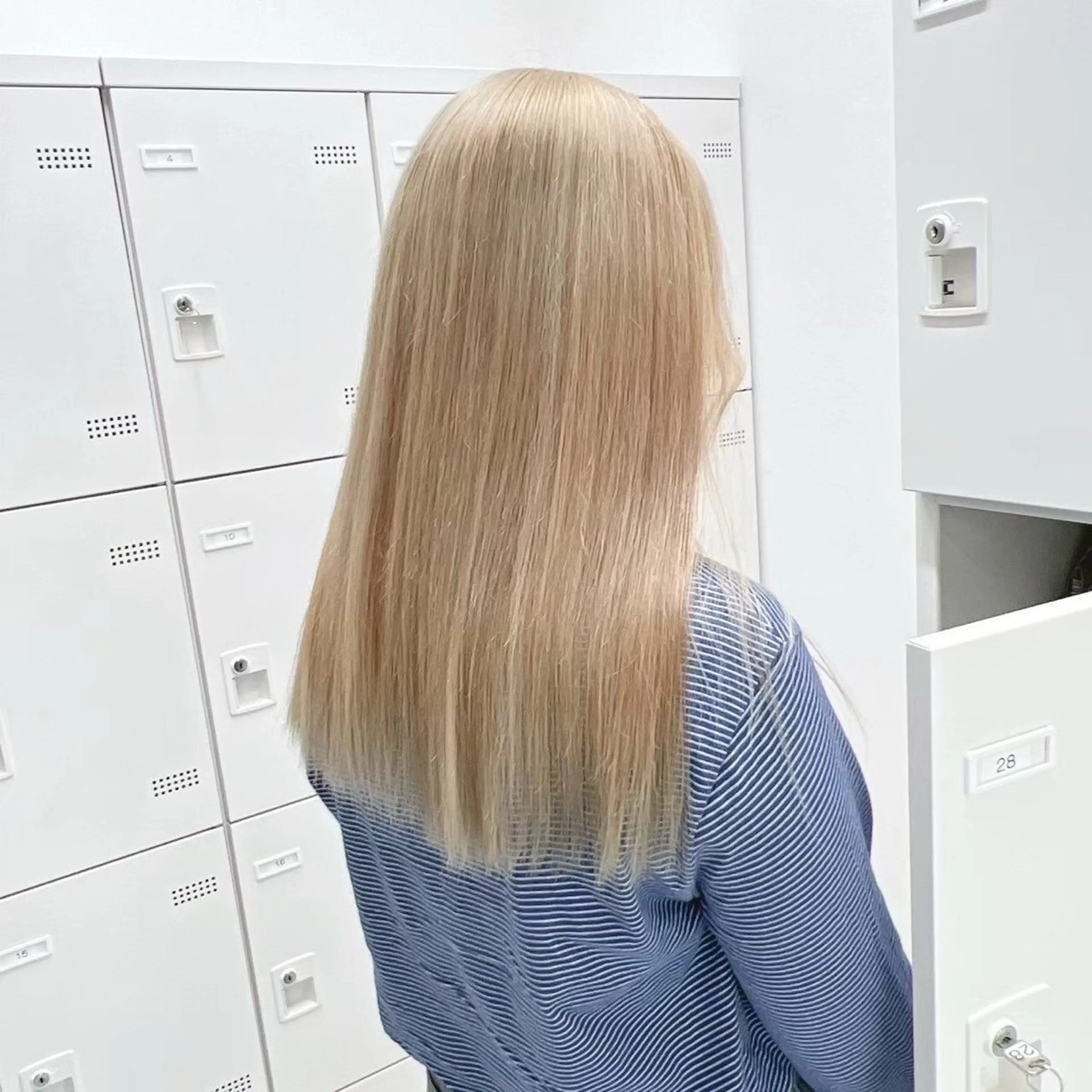 ロング カラー トレンドカラー🩵 羽衣🎀横浜🪄ྀིのヘアスタイル