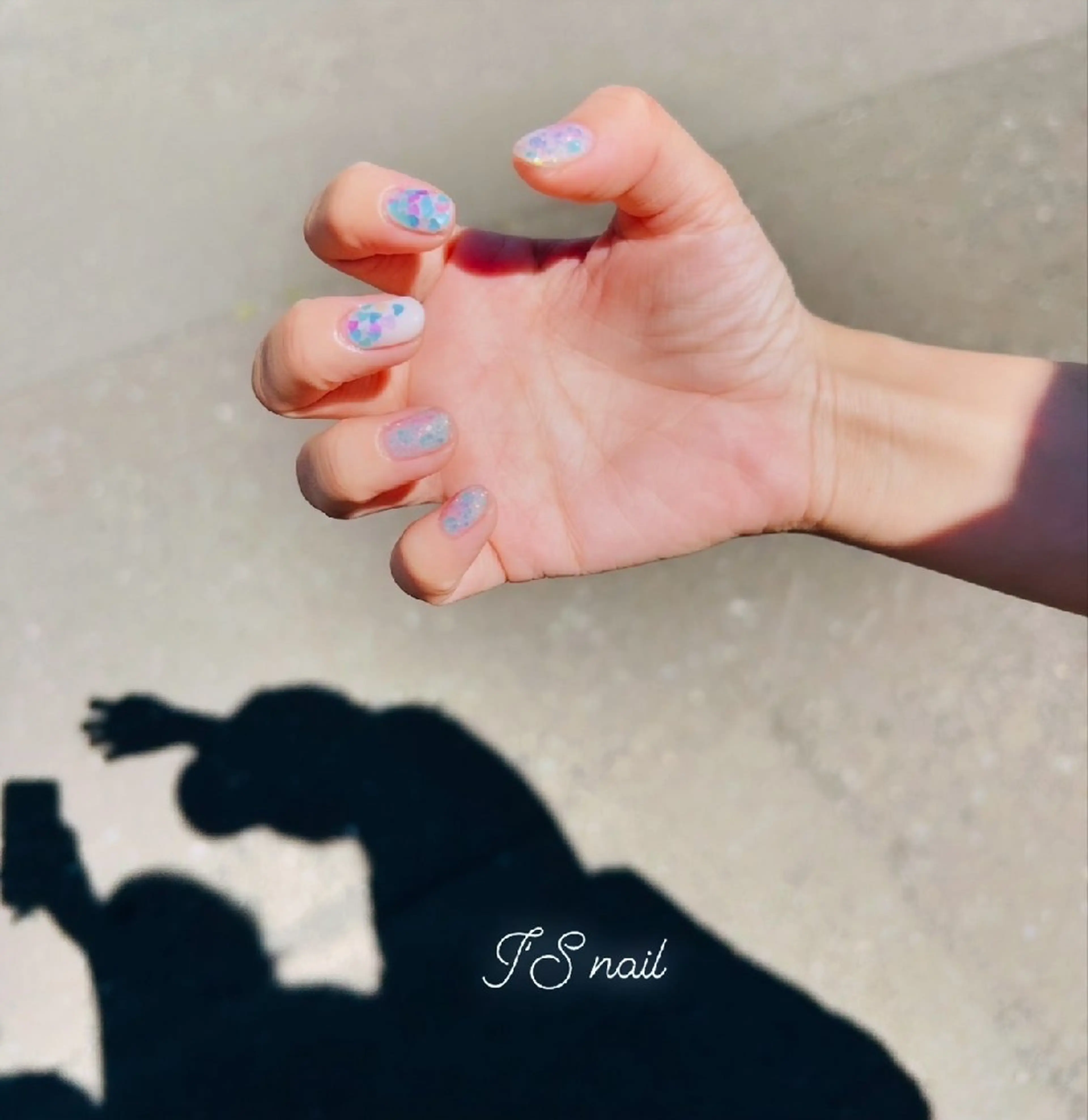 ネイル ハート I'S nail 佐野のネイルデザイン