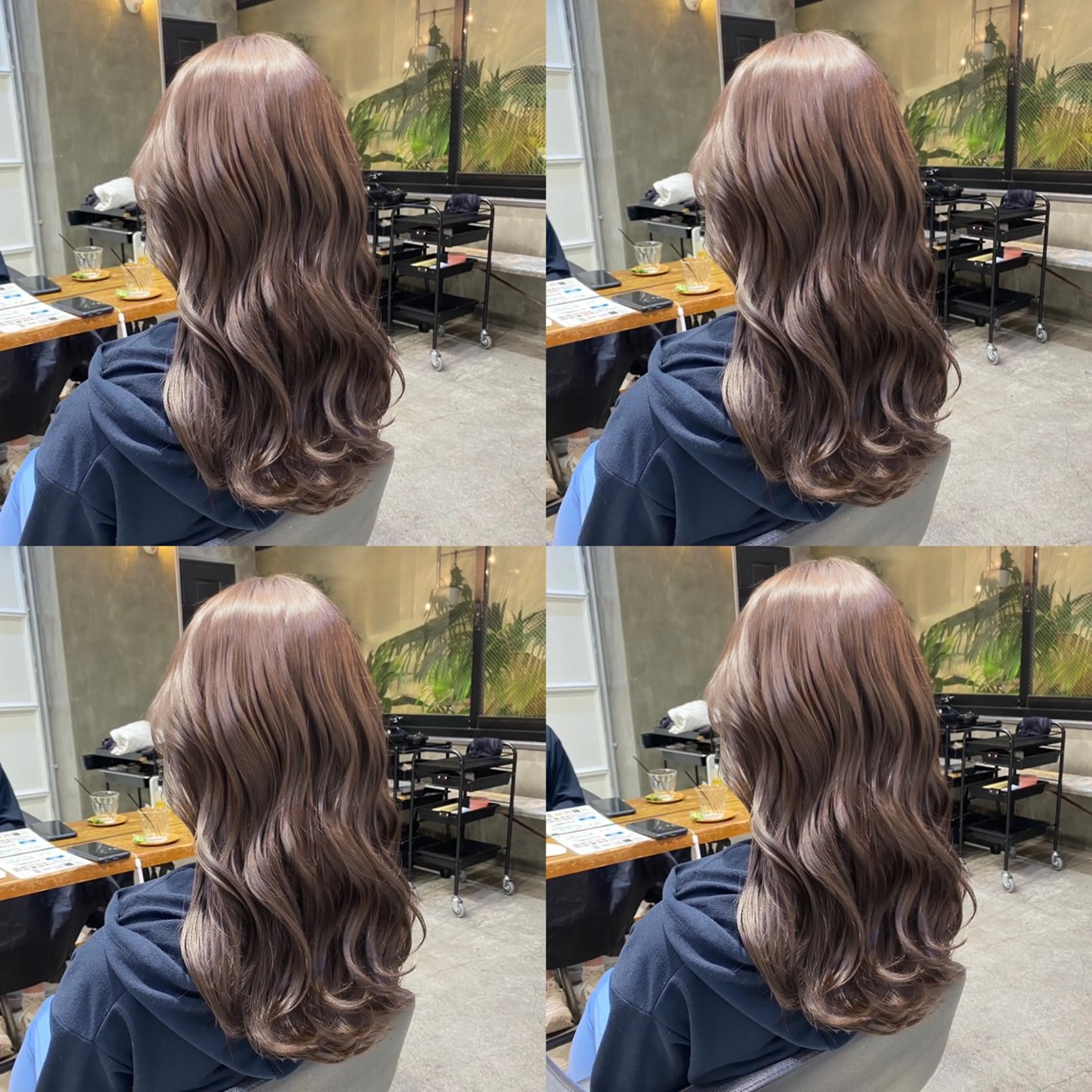 セミロング カラー ブリーチ ブラウンカラー ショコラブラウン ダブルカラー ブリーチなしカラー カット ヘアカラー Ms.CHARM所属・透明感カラー🌿 グレージュ🐺陽介のヘアスタイル