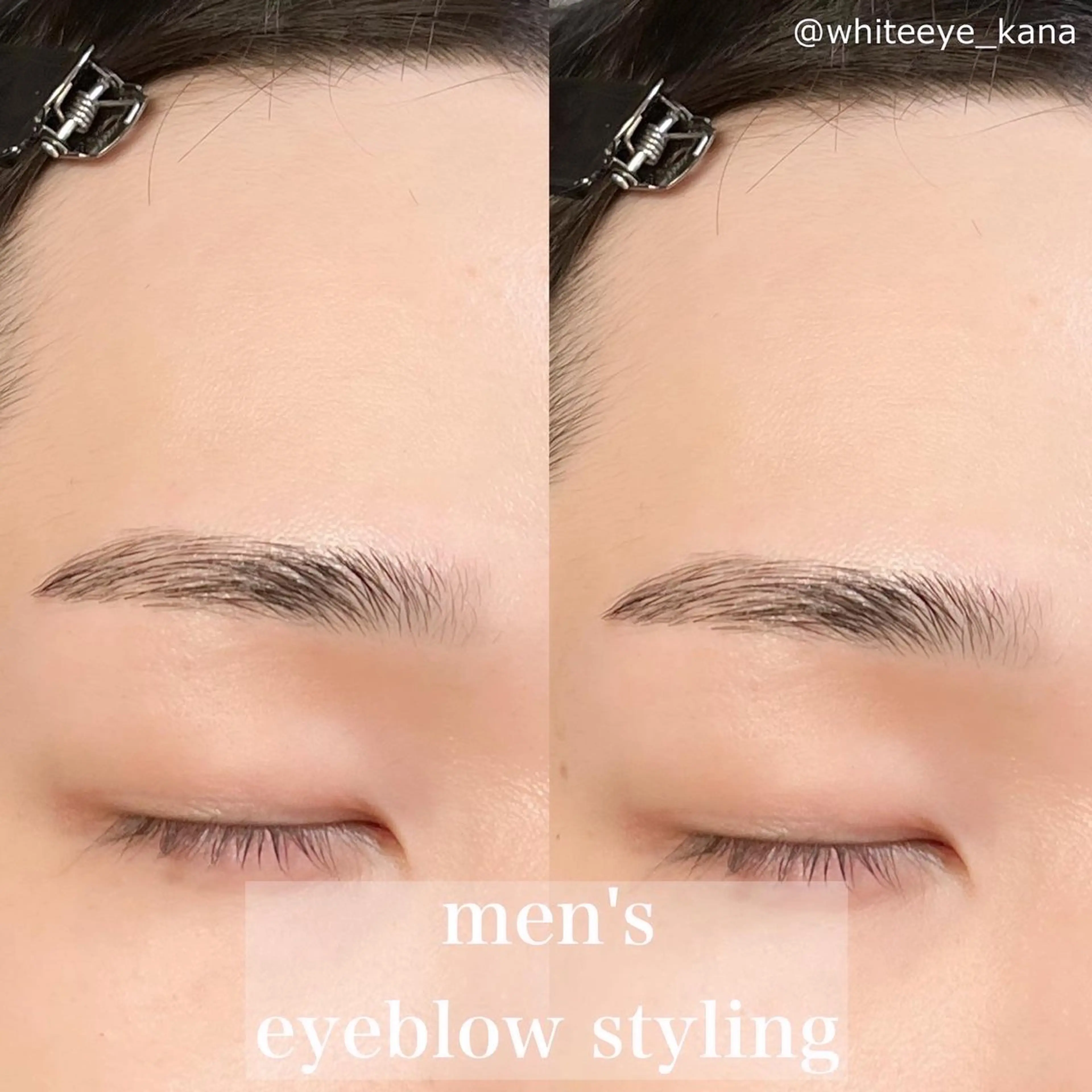 アイブロウ メンズアイブロウ WHITEEYE 🤍KANAの眉毛・アイブロウイメージ