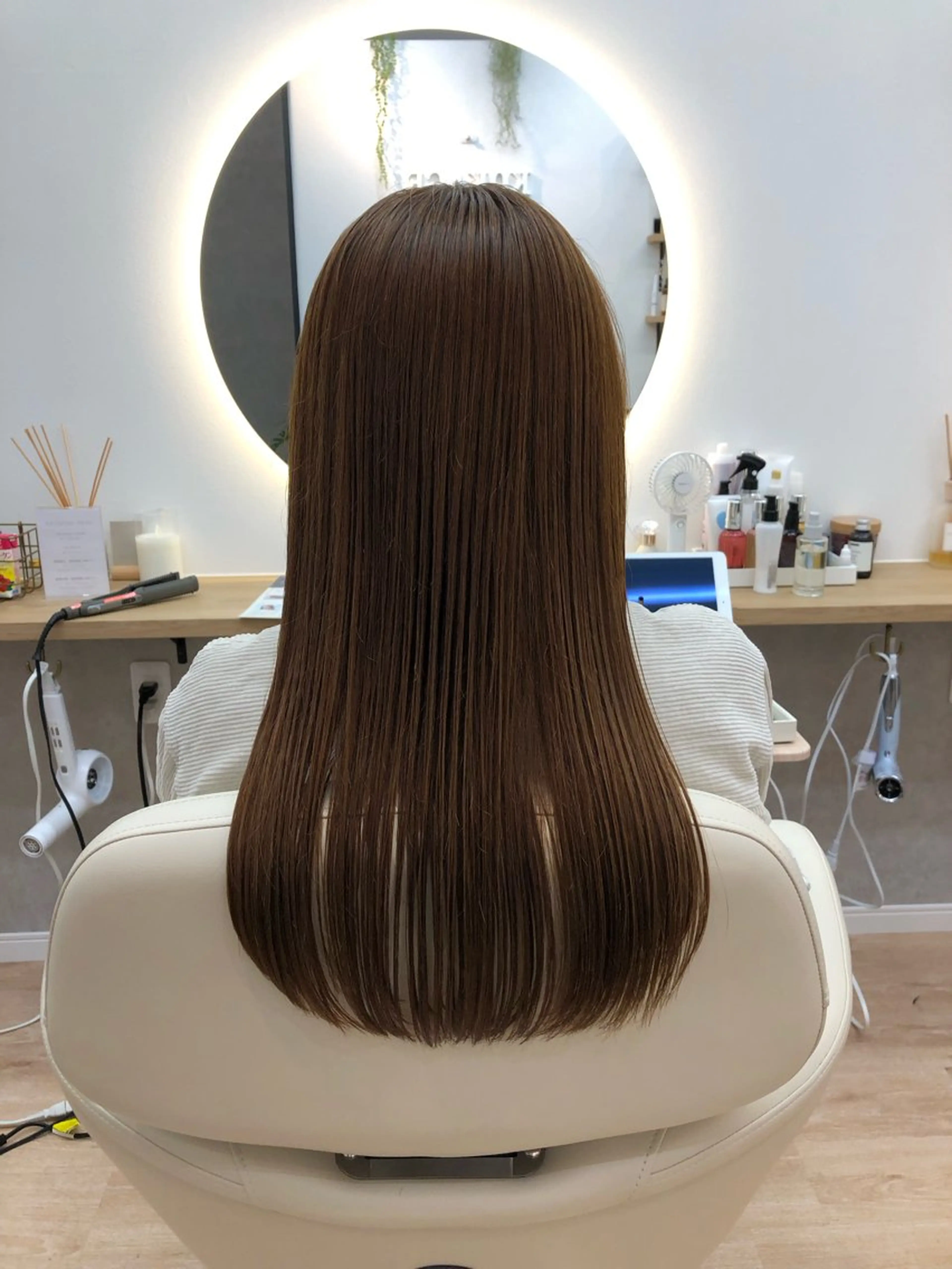 ロング 縮毛矯正 Clan  博多店所属・Clan Tsuyoshiのヘアスタイル