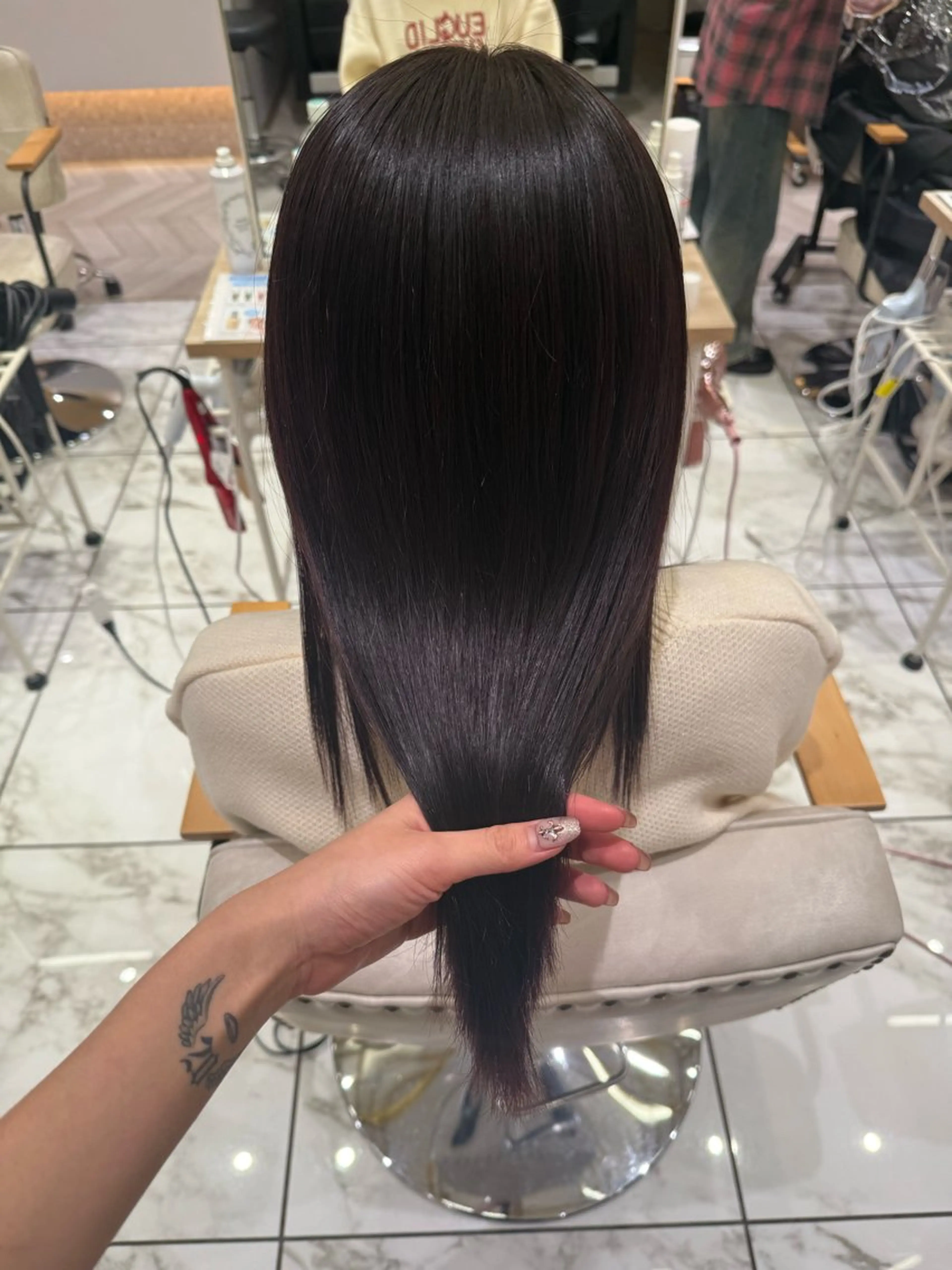 カラー ヘアカラー トリートメント 似合わせNo.1/ sᴀᴋᴜʀᴀ🌸のヘアスタイル