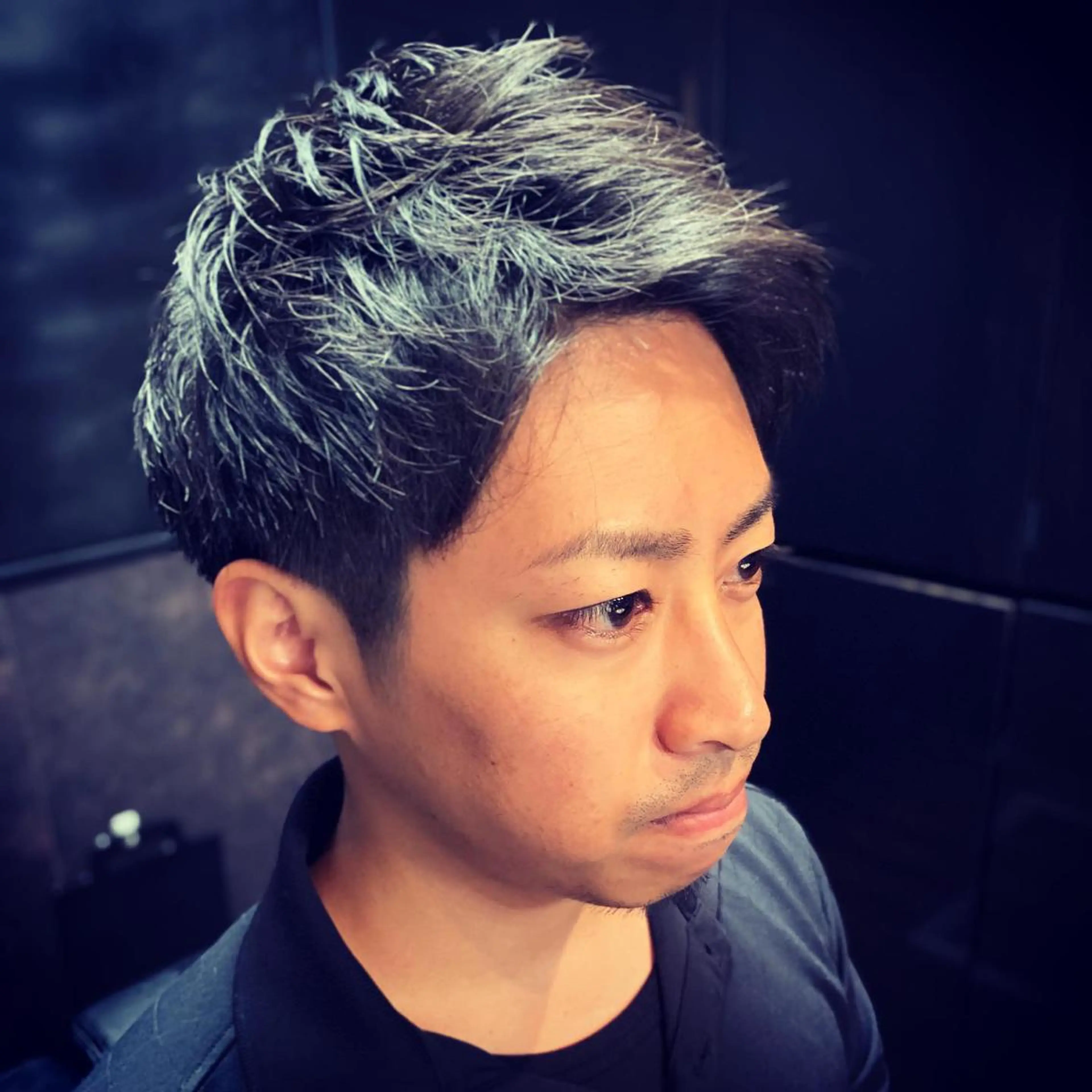 ショート メンズ HIROGINZA ヒロ銀座 青山所属・マツオ リュウホウ🐉のヘアスタイル