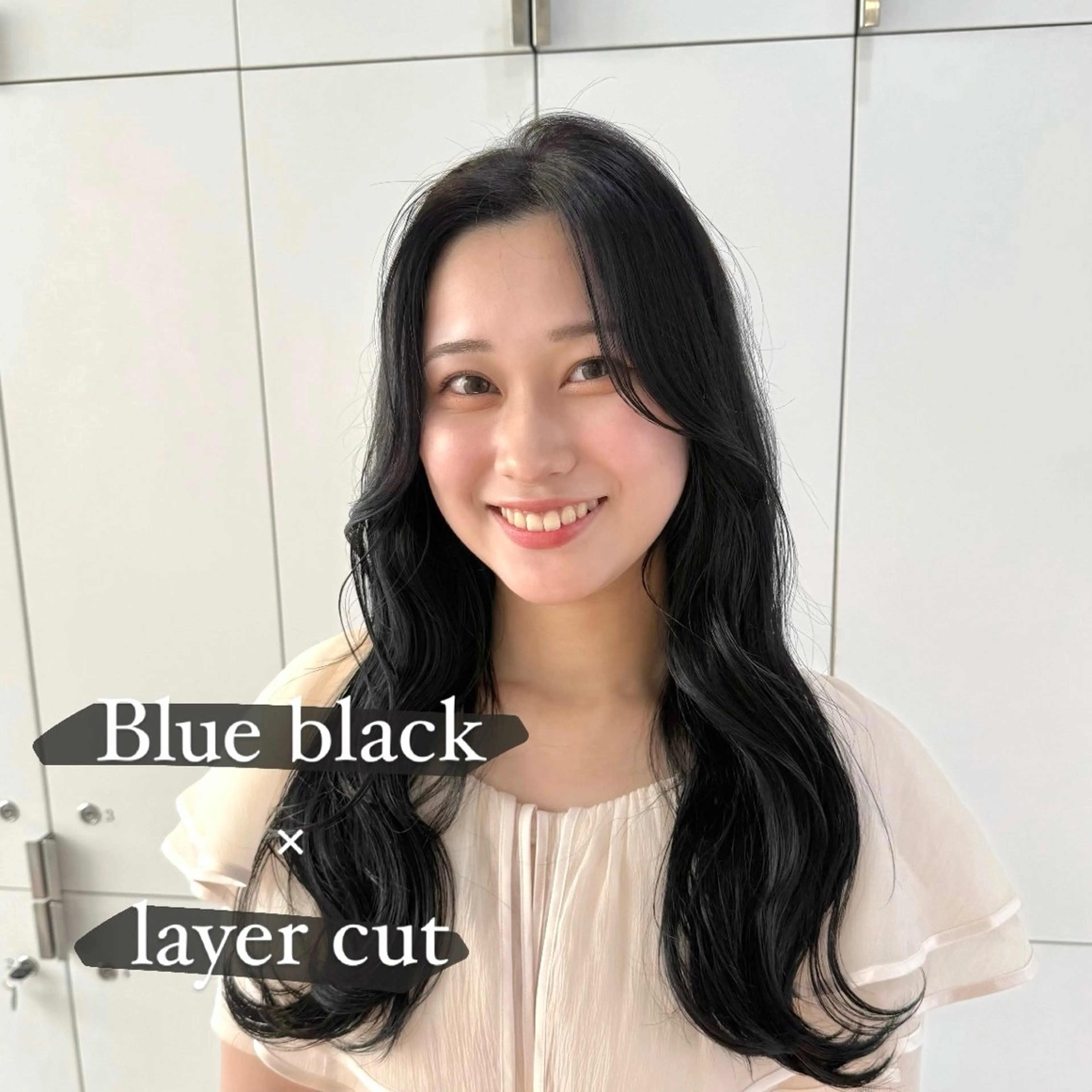 ロング カラー ケアカラー 韓国風ヘア カット ヘアカラー トリートメント レイヤー/韓国ヘア 💎Nokaのヘアスタイル