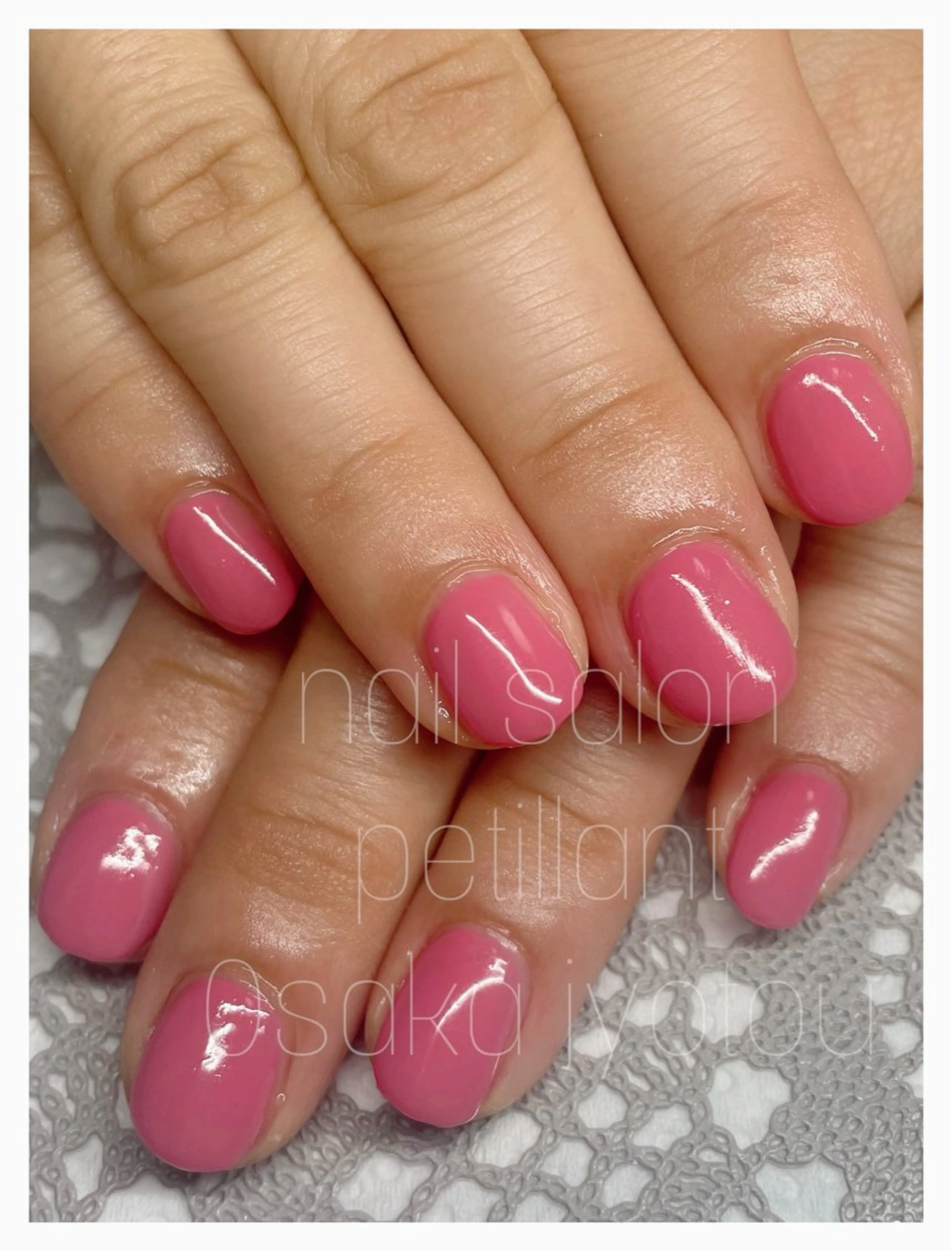 ネイル ピンク ハンドネイル ハンドケア petillant所属・nail salon petillantのネイルデザイン
