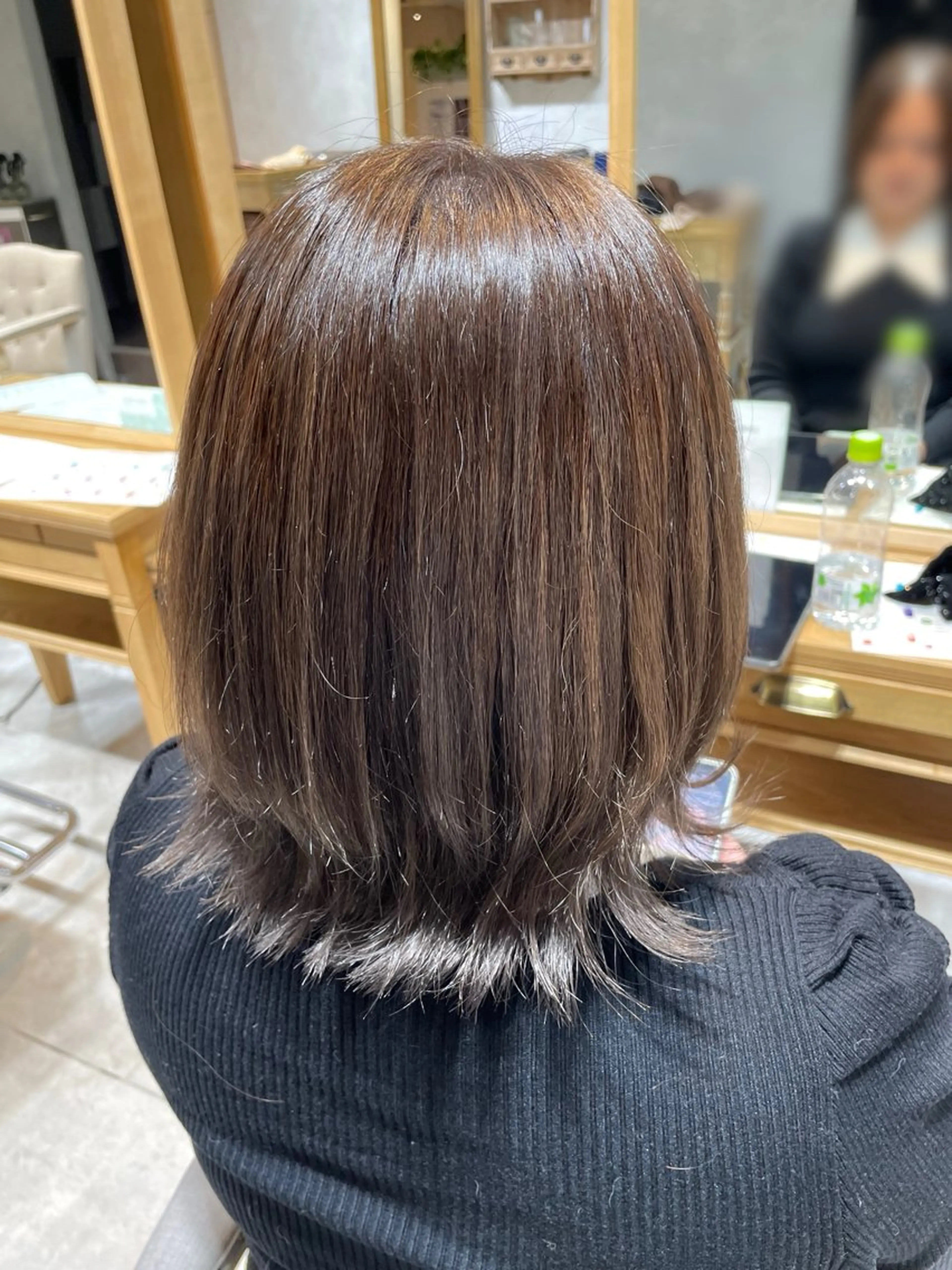 カラー ヘアカラー 佐々木 悠莉のヘアスタイル