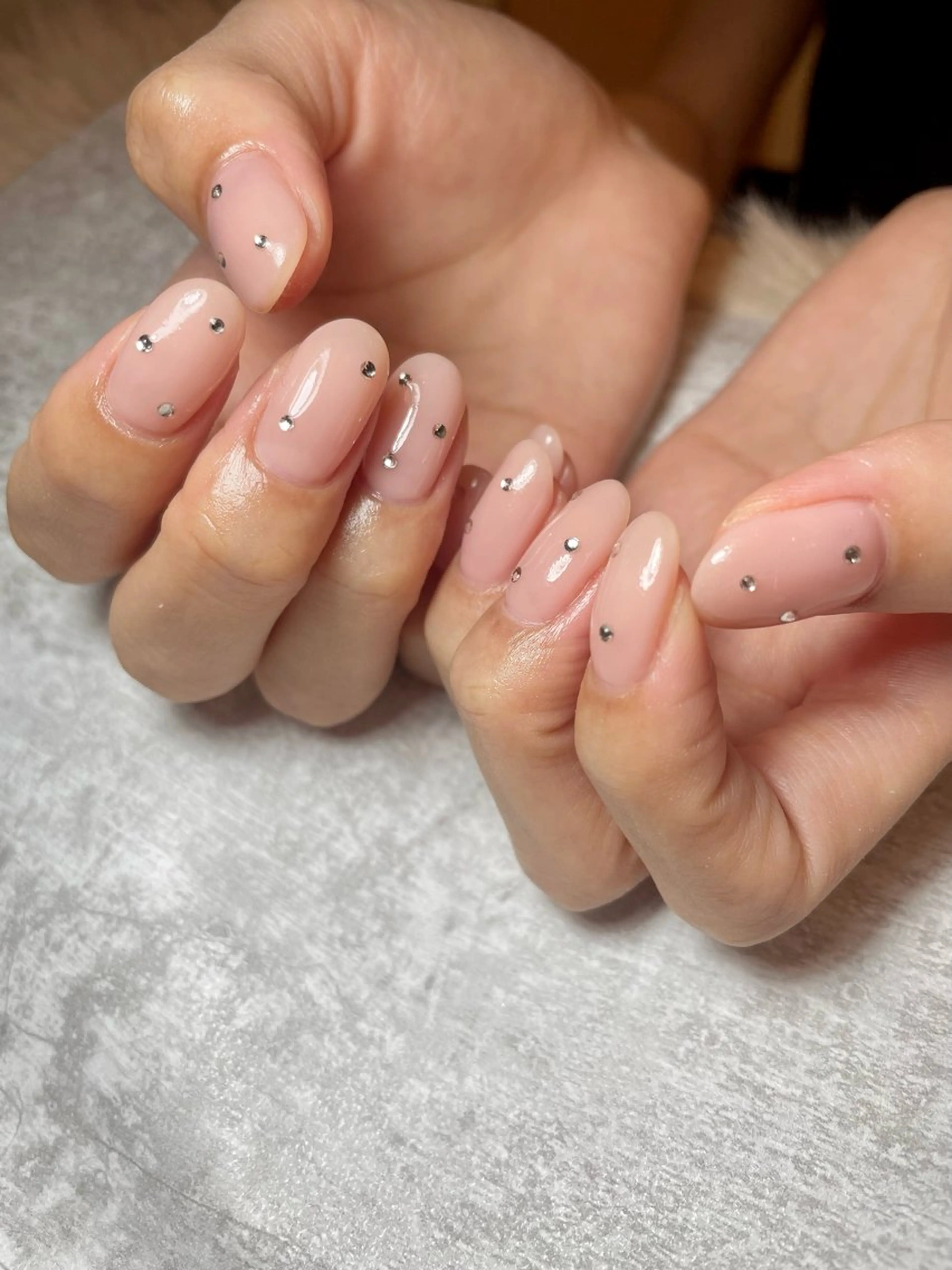 ネイル アートネイル 持ち込み ストーンネイル BEAUTY GARDEN 【nail salon unseul】所属・nana .のネイルデザイン