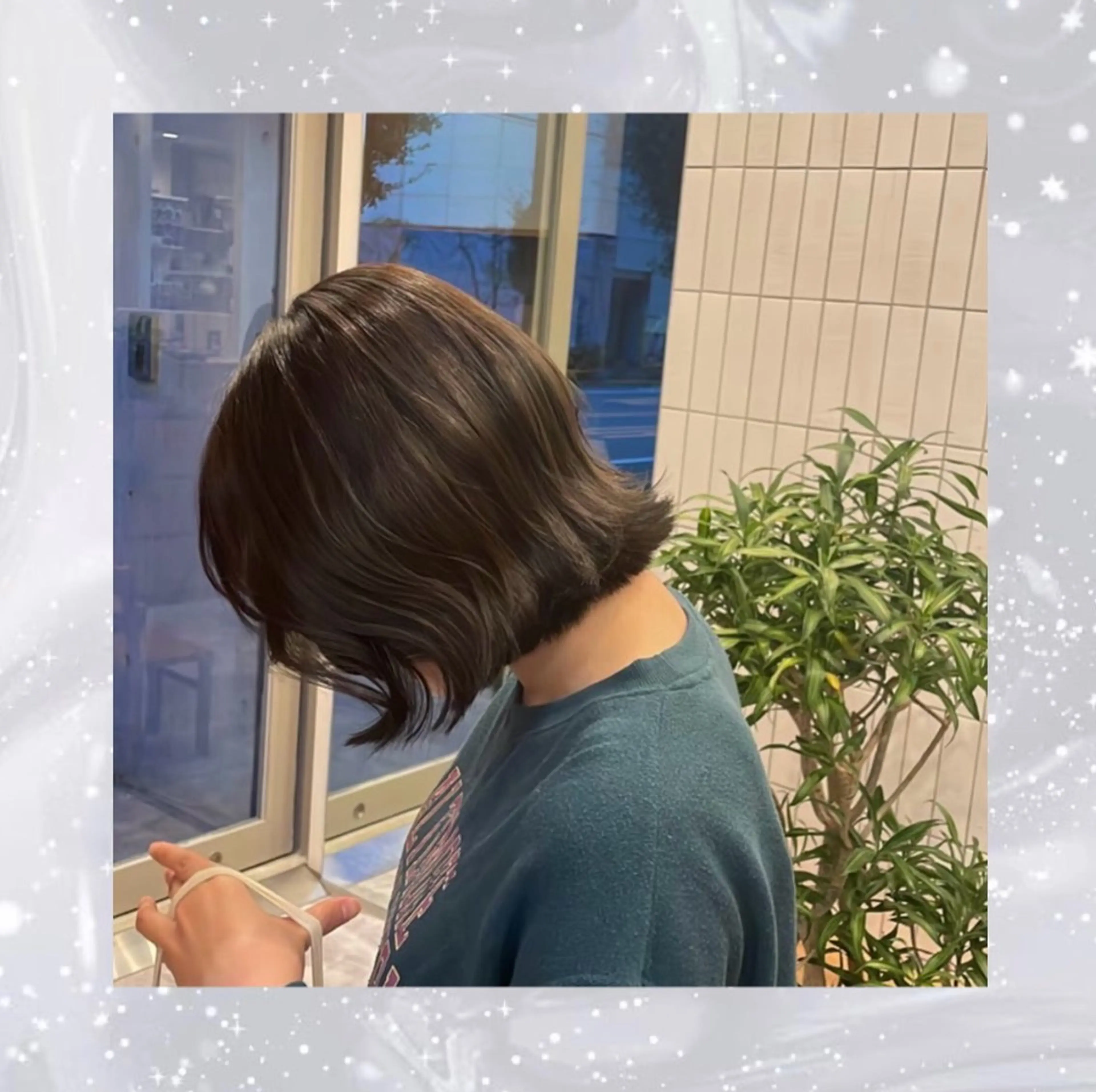 トリートメント 長井 遥のヘアスタイル