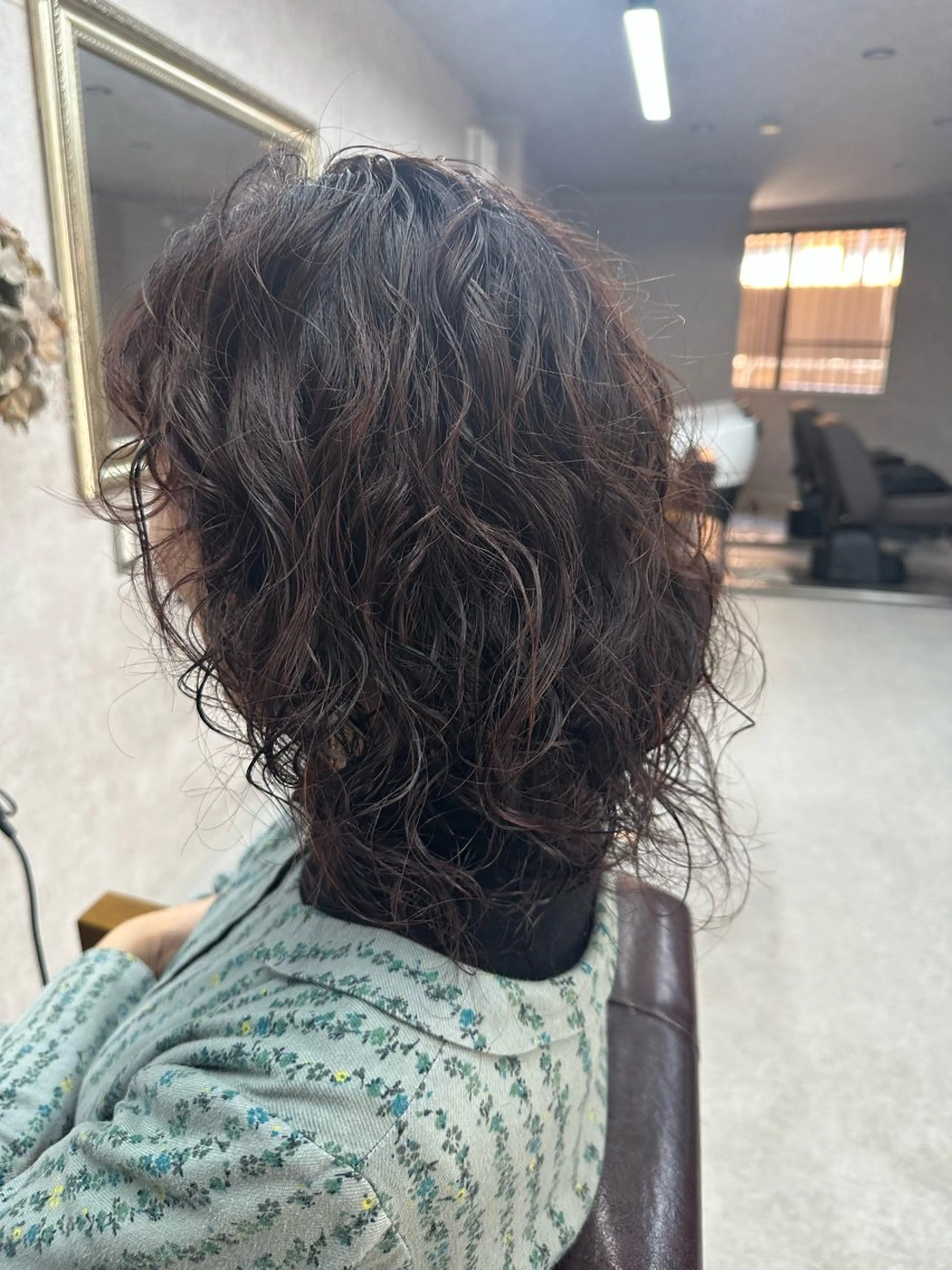 セミロング カラー パーマ カット ヘアカラー パーマ トリートメント Lien 深井店のヘアスタイル