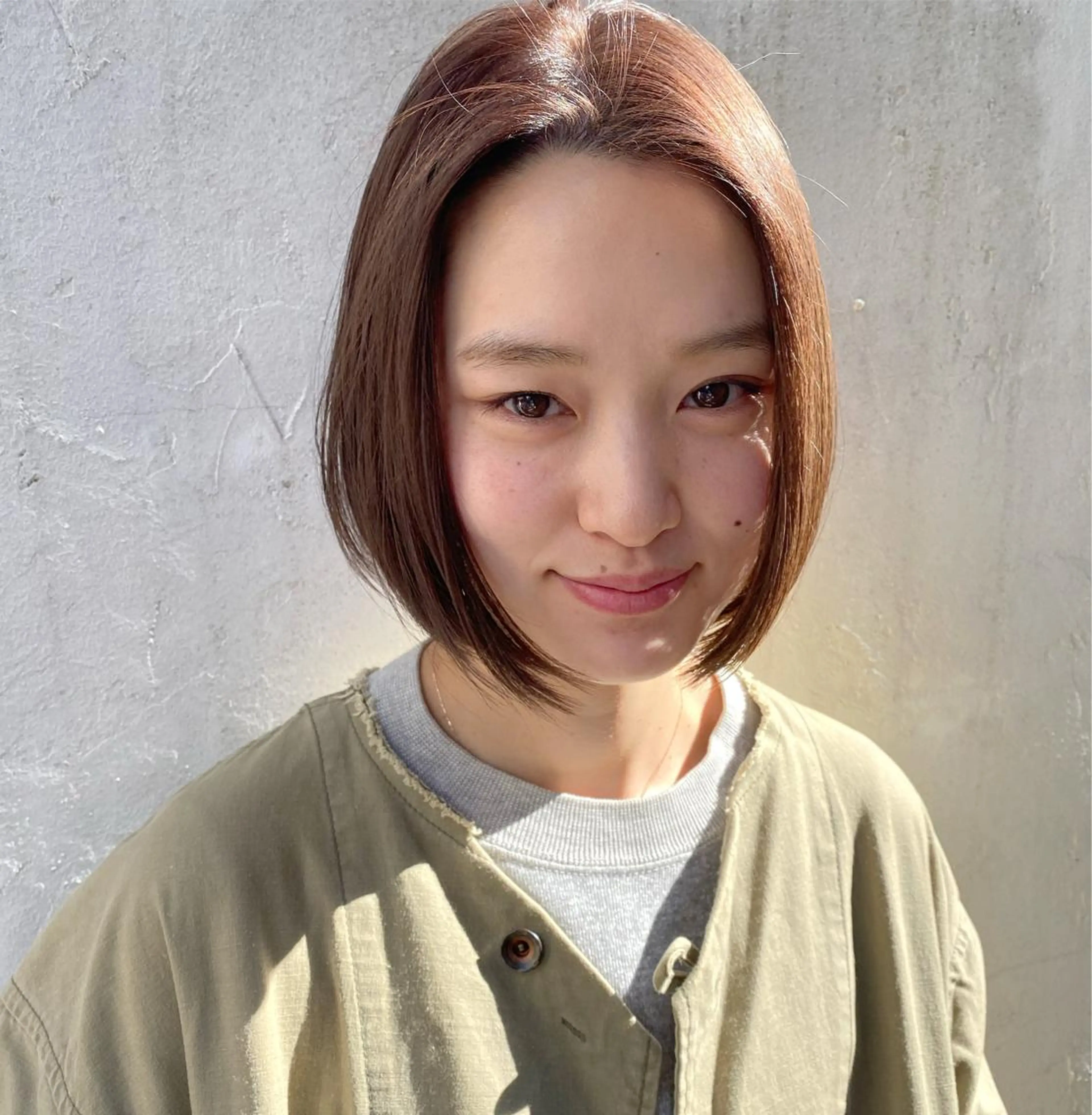 【髪質改善】酸熱トリートメント＋カット＋カラーの写真