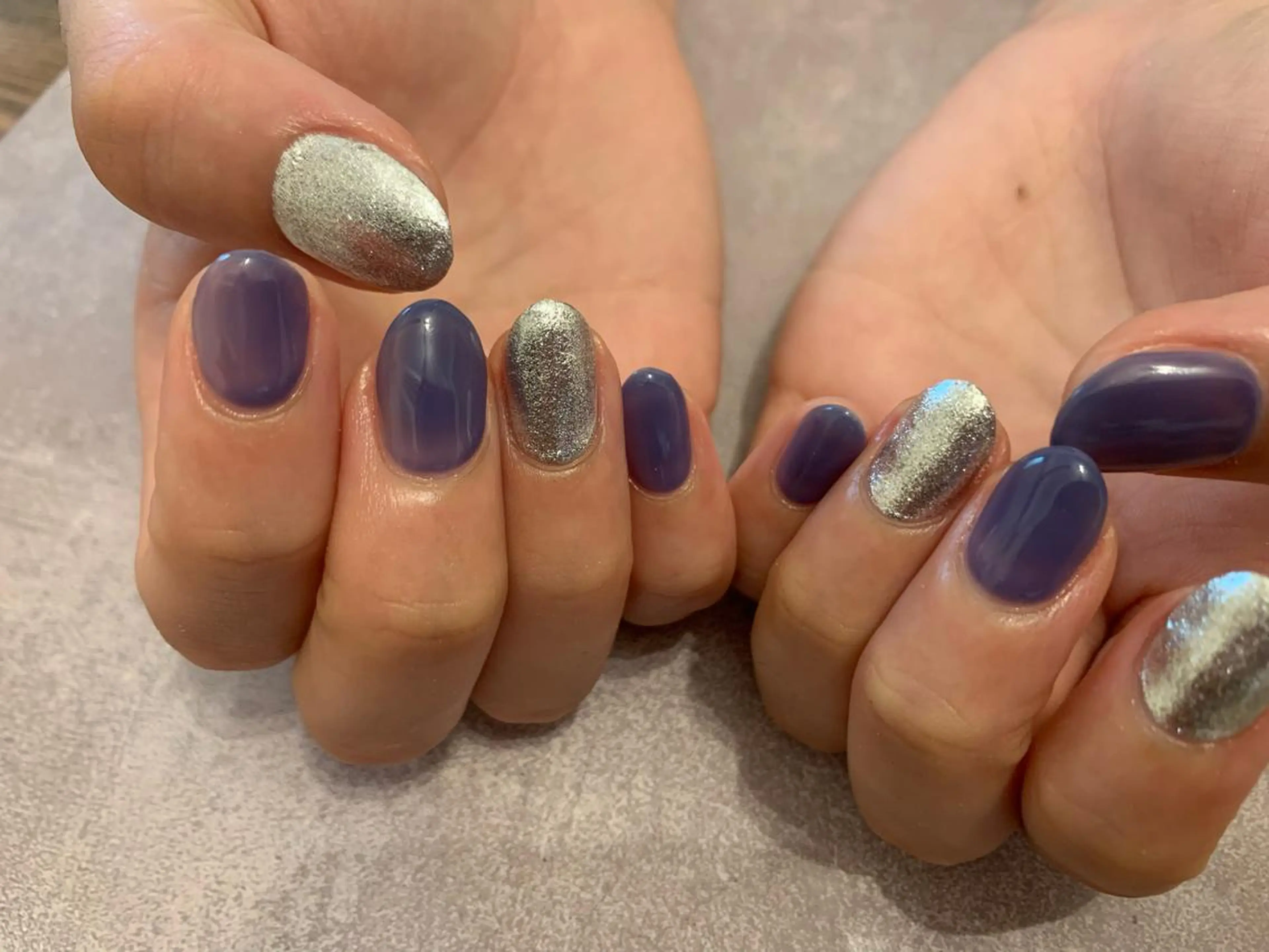 ネイル ハンドネイル komorebi. 小峯 真実のネイルデザイン