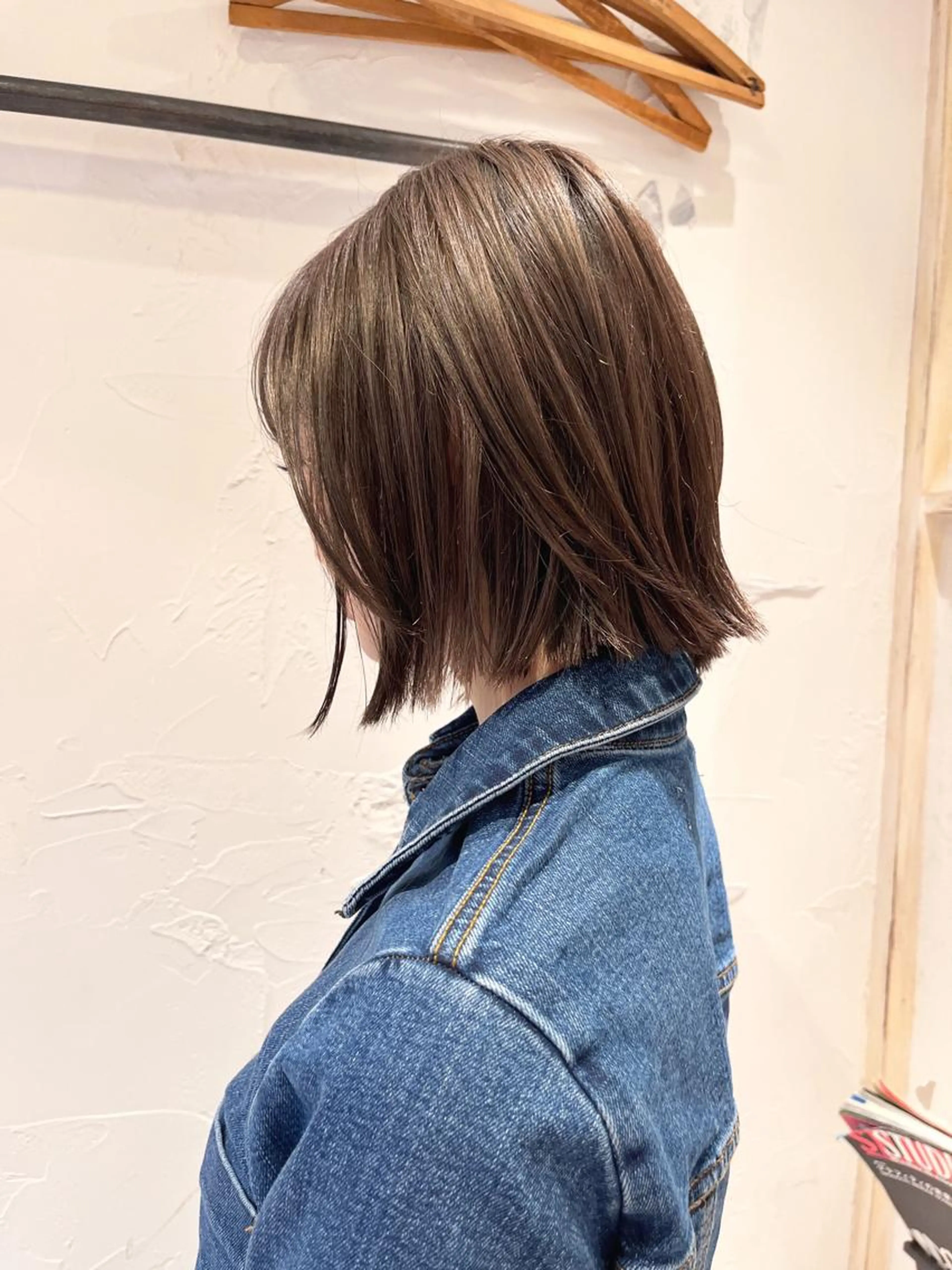 似合わせカット+透明感カラー+髪質改善トリートメントの写真