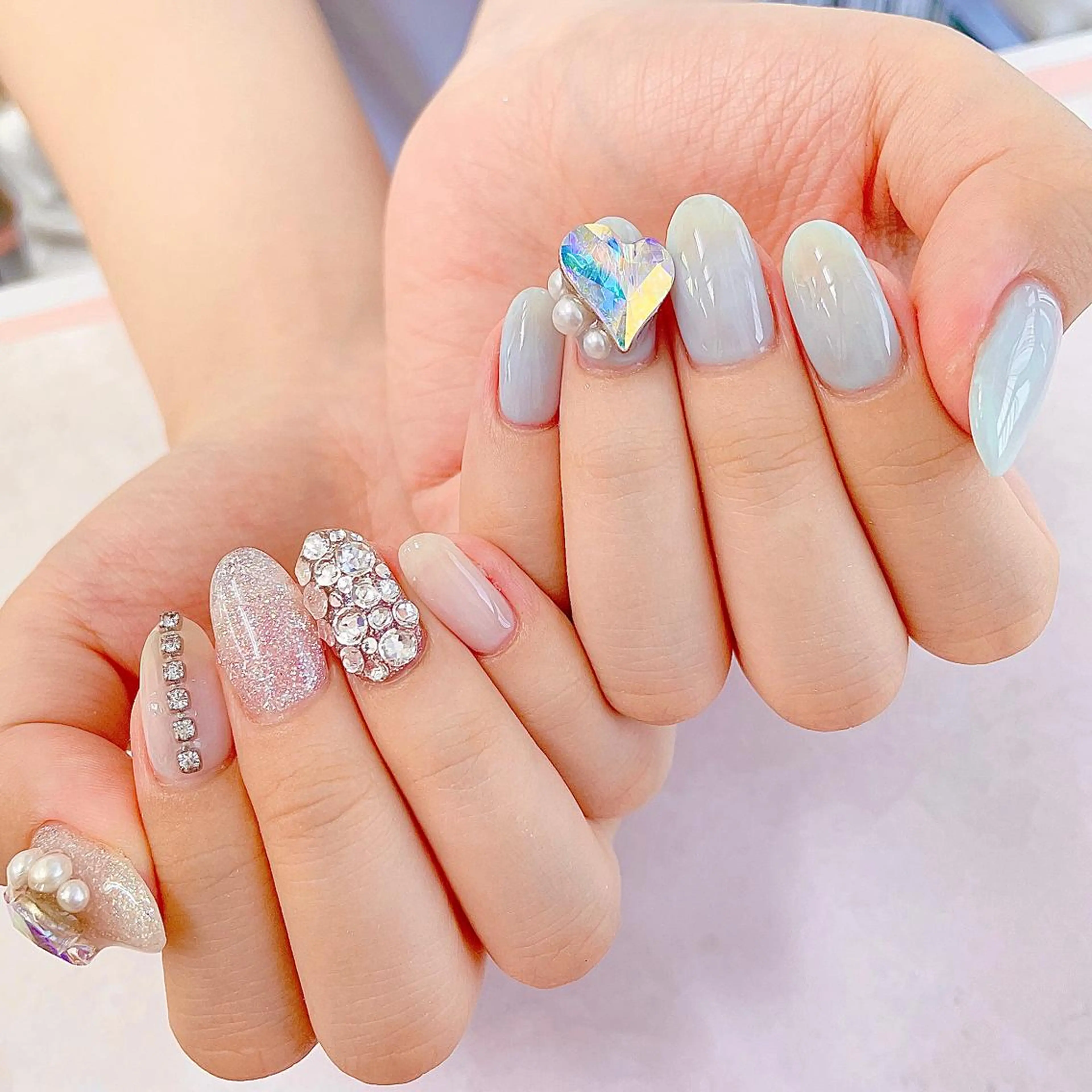 ネイル 韓国ネイル ハンドネイル NailSalonMooN所属・Nail Salon MooNのネイルデザイン