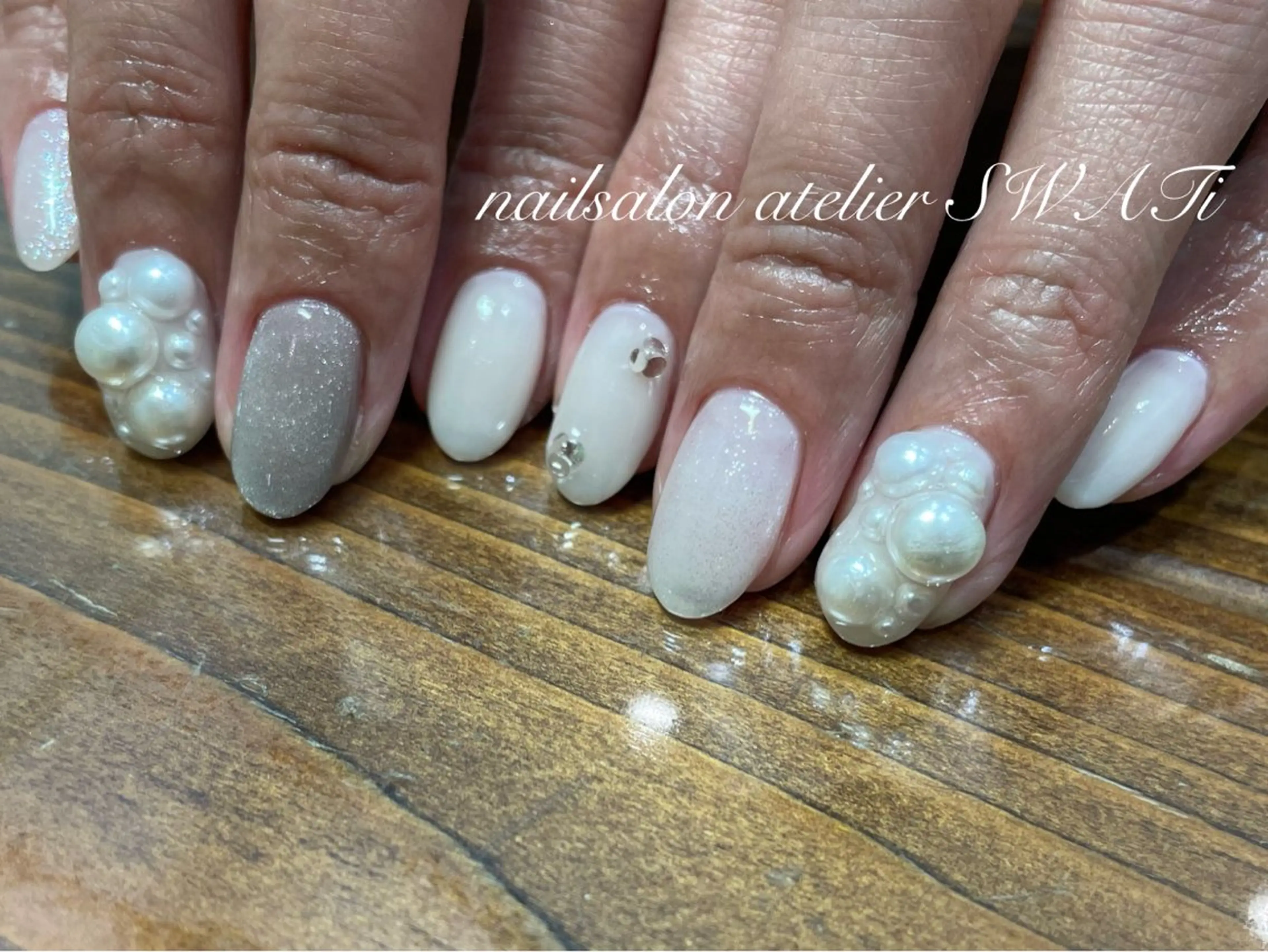 ネイル ヘアーサロン大野所属・nailsalon SWATiのネイルデザイン