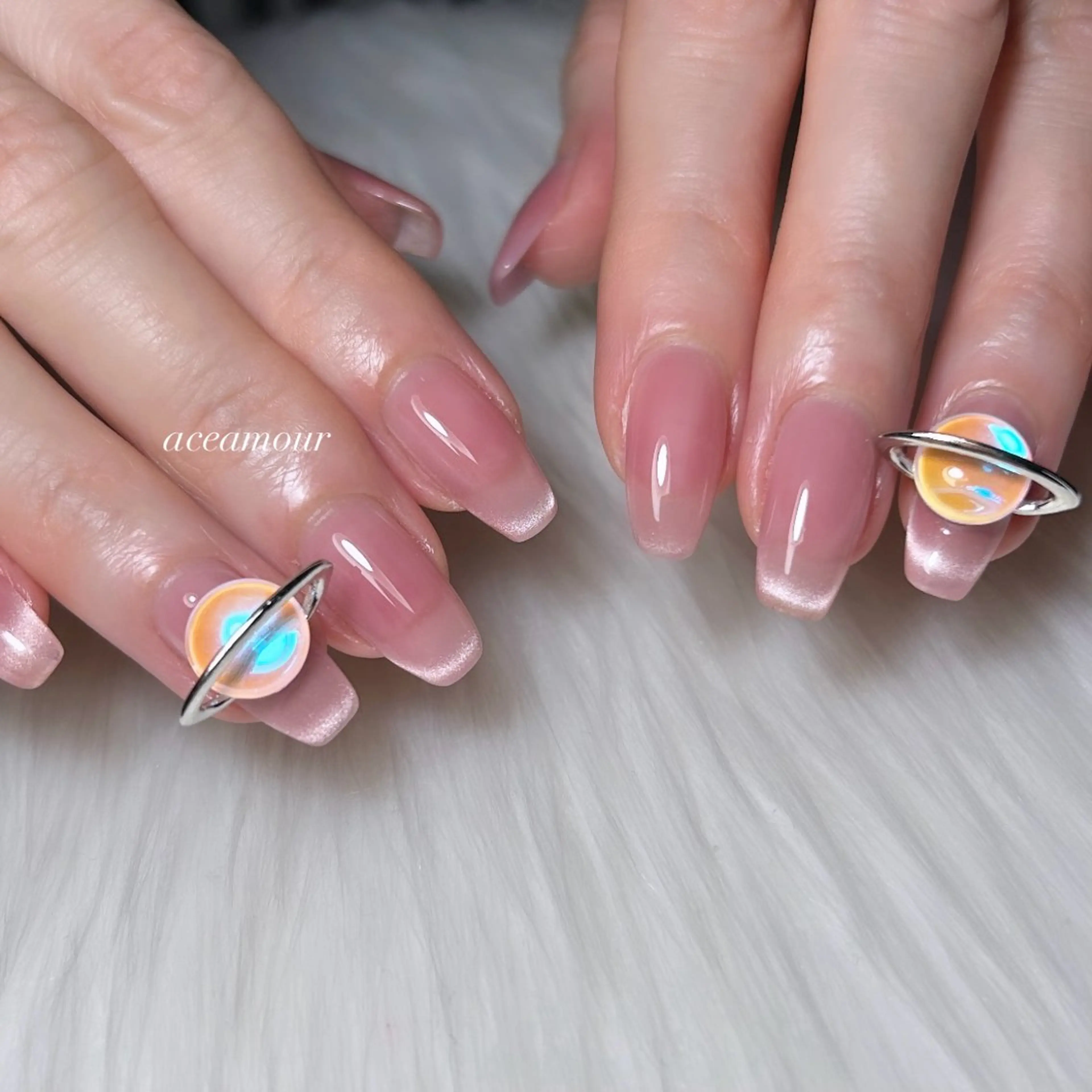 ネイル 持ち込み ネイル/耳つぼ /新ホワイトニングのネイルデザイン