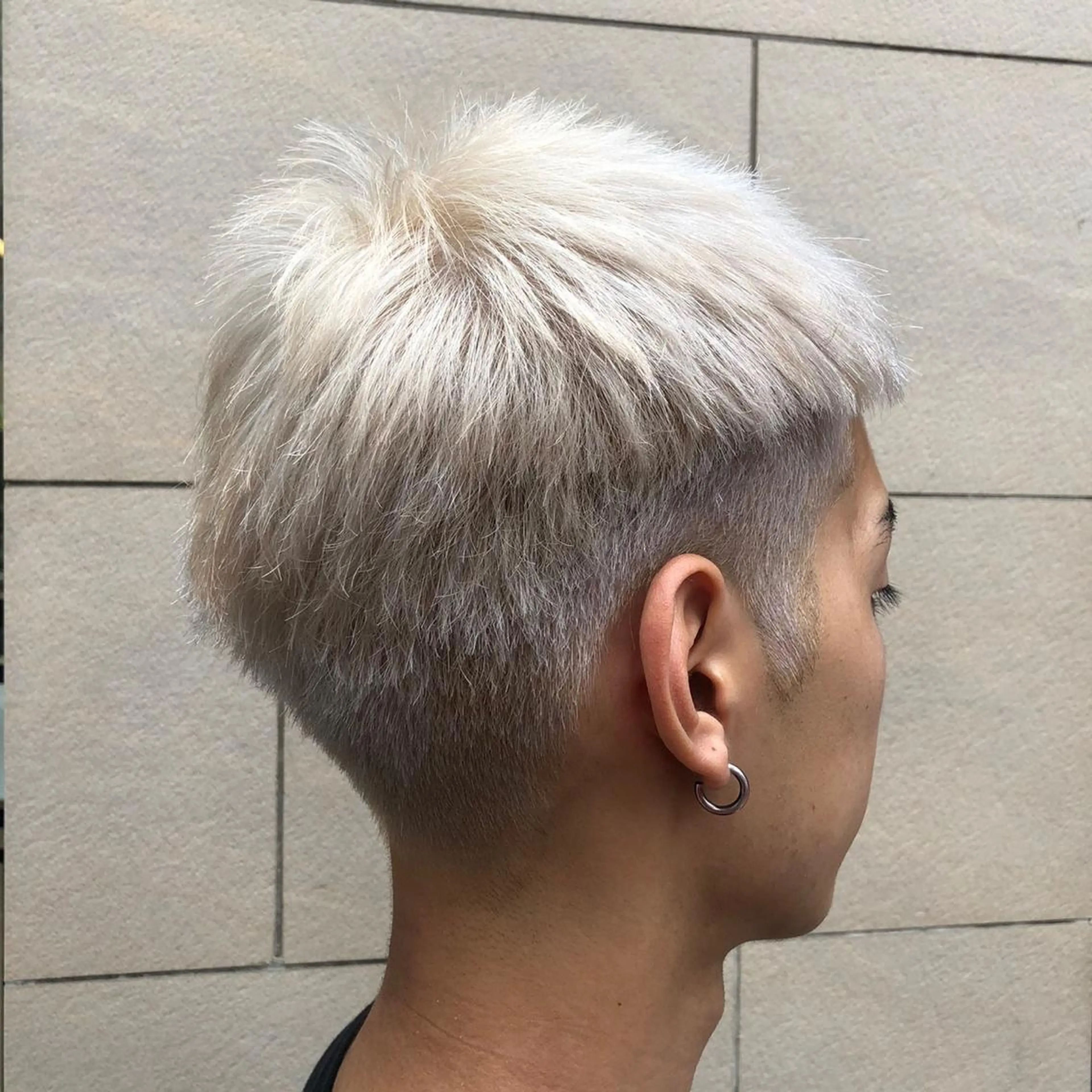 ショート カラー メンズ チャンモリパーマ/韓 国/Minami🦋のヘアスタイル