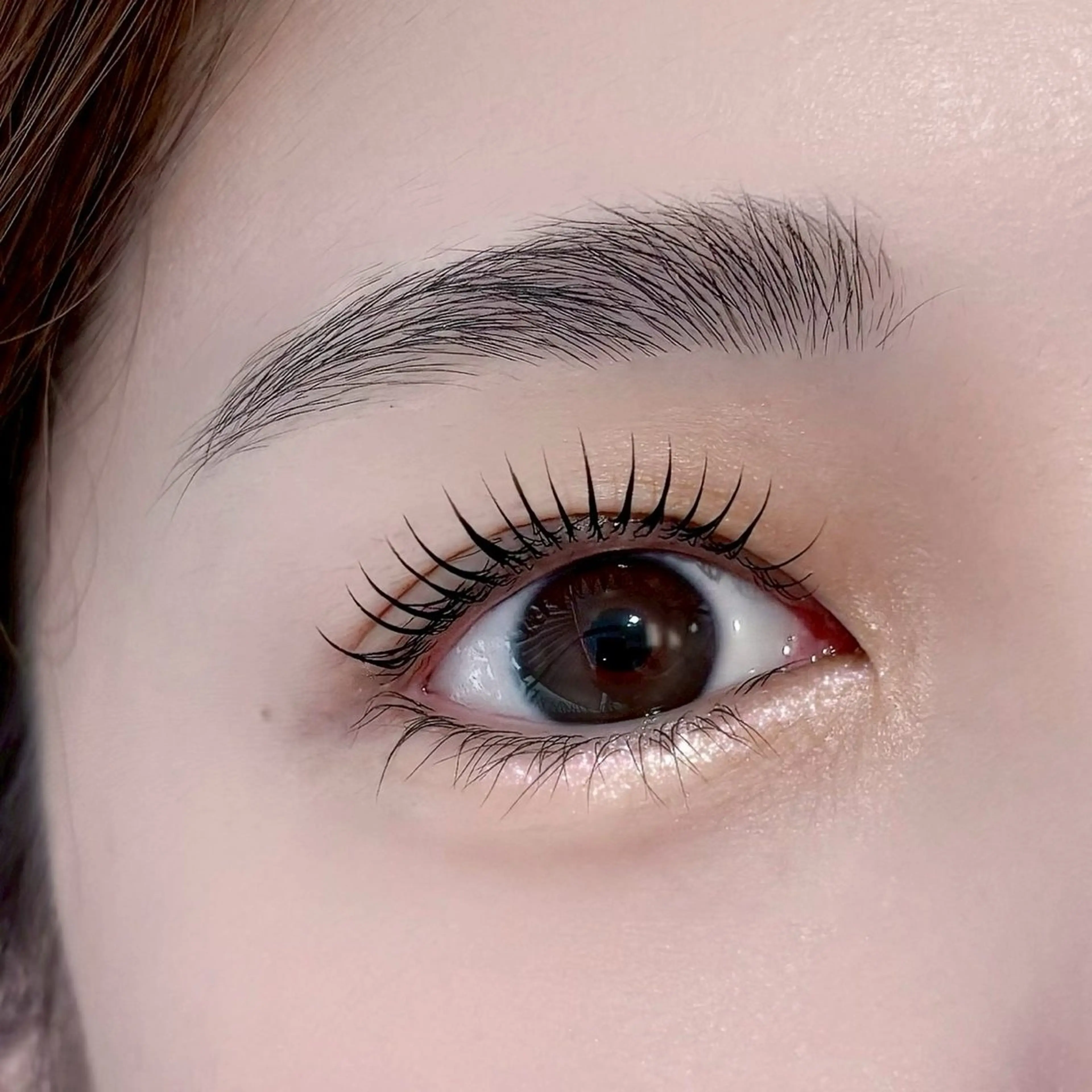 アイブロウ 眉毛ワックス脱毛 ワックス脱毛 眉カット まつ毛と眉毛の専門店　オクターブ福岡店所属・浦辺 ひろみのマツエク・マツパデザイン