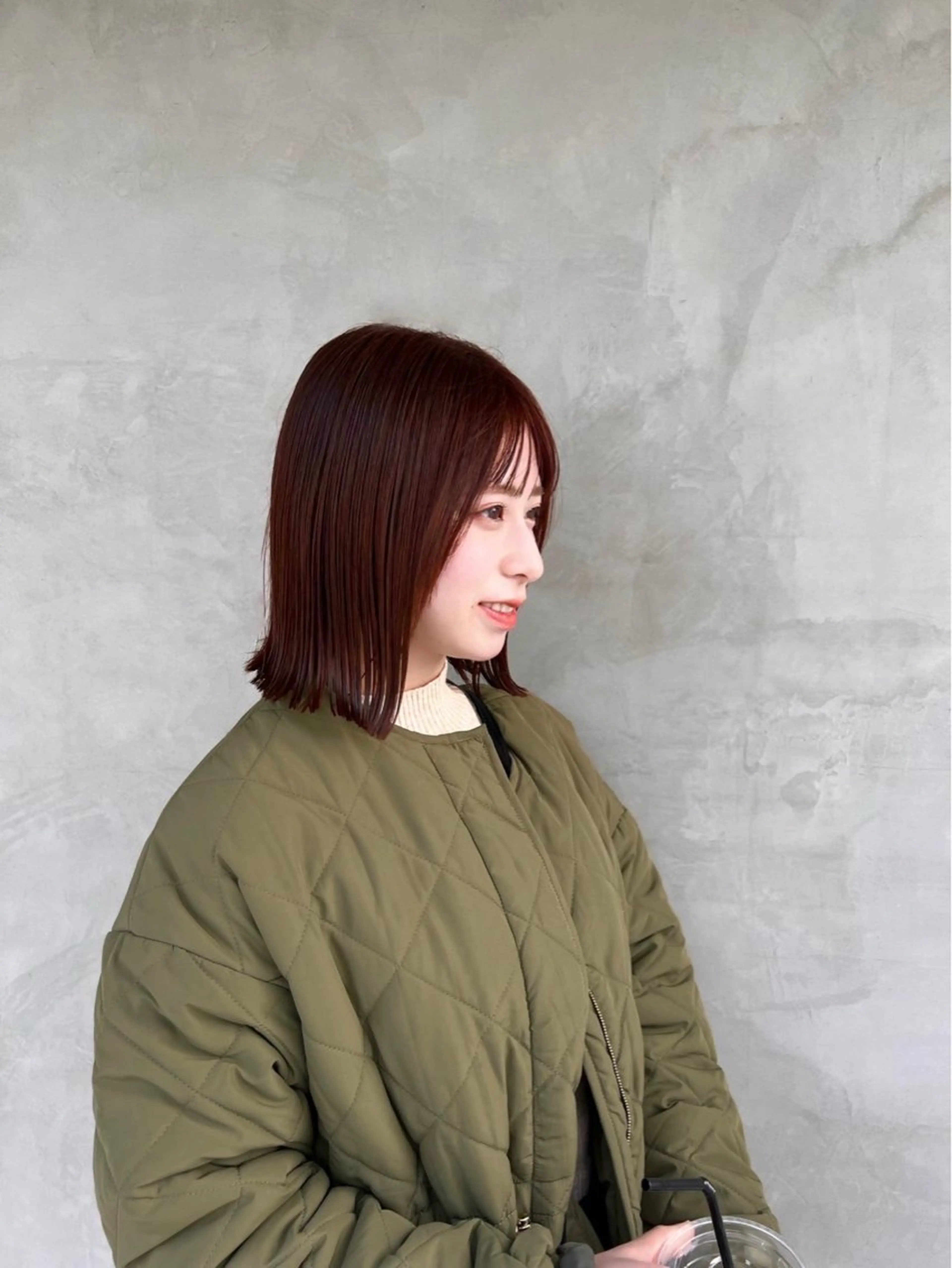 ミディアム カラー 透明感カラー カラーモデル募集/ Taitoのヘアスタイル
