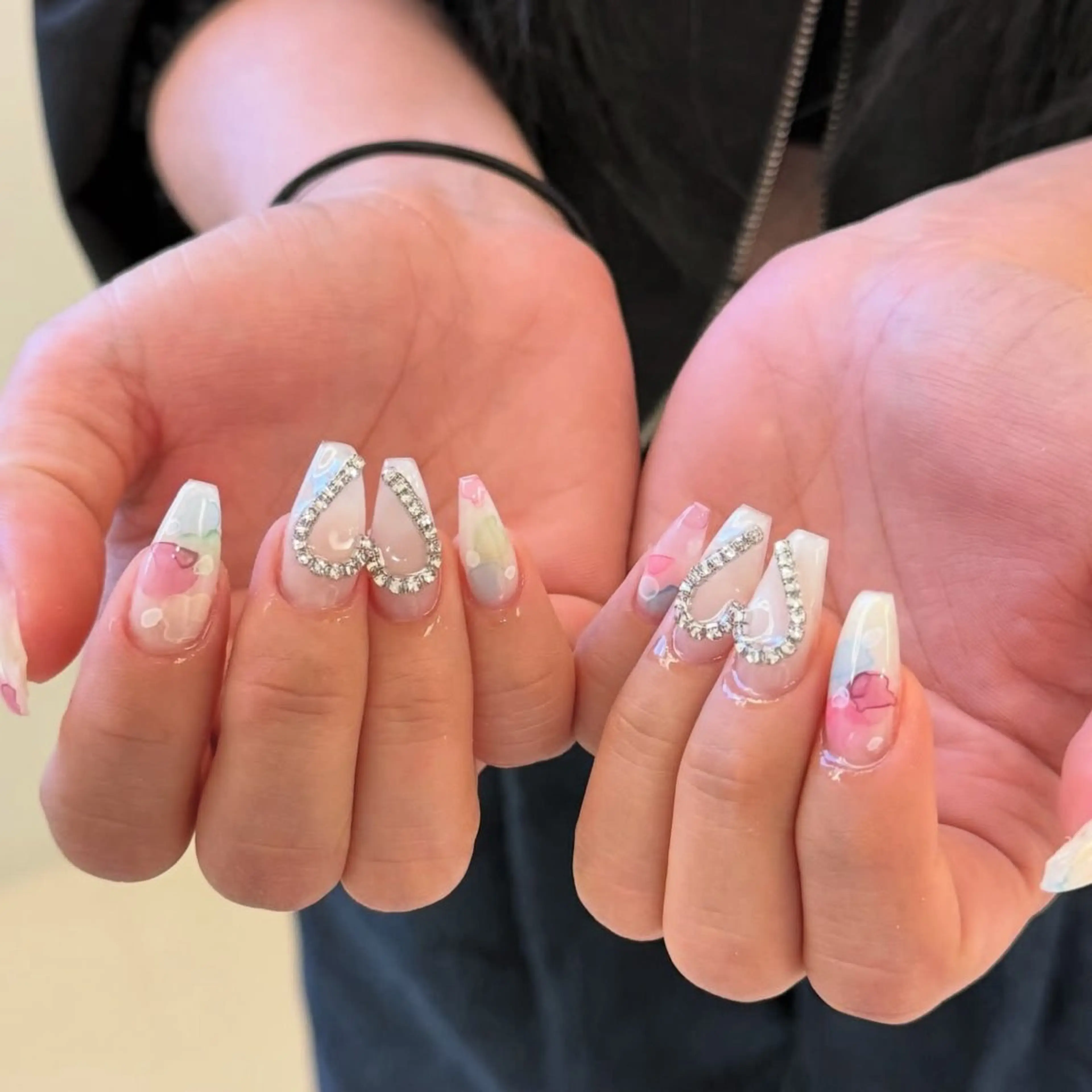 ネイル シンプルネイル ハンドネイル Lumi de nails所属・中山 ゆきのネイルデザイン