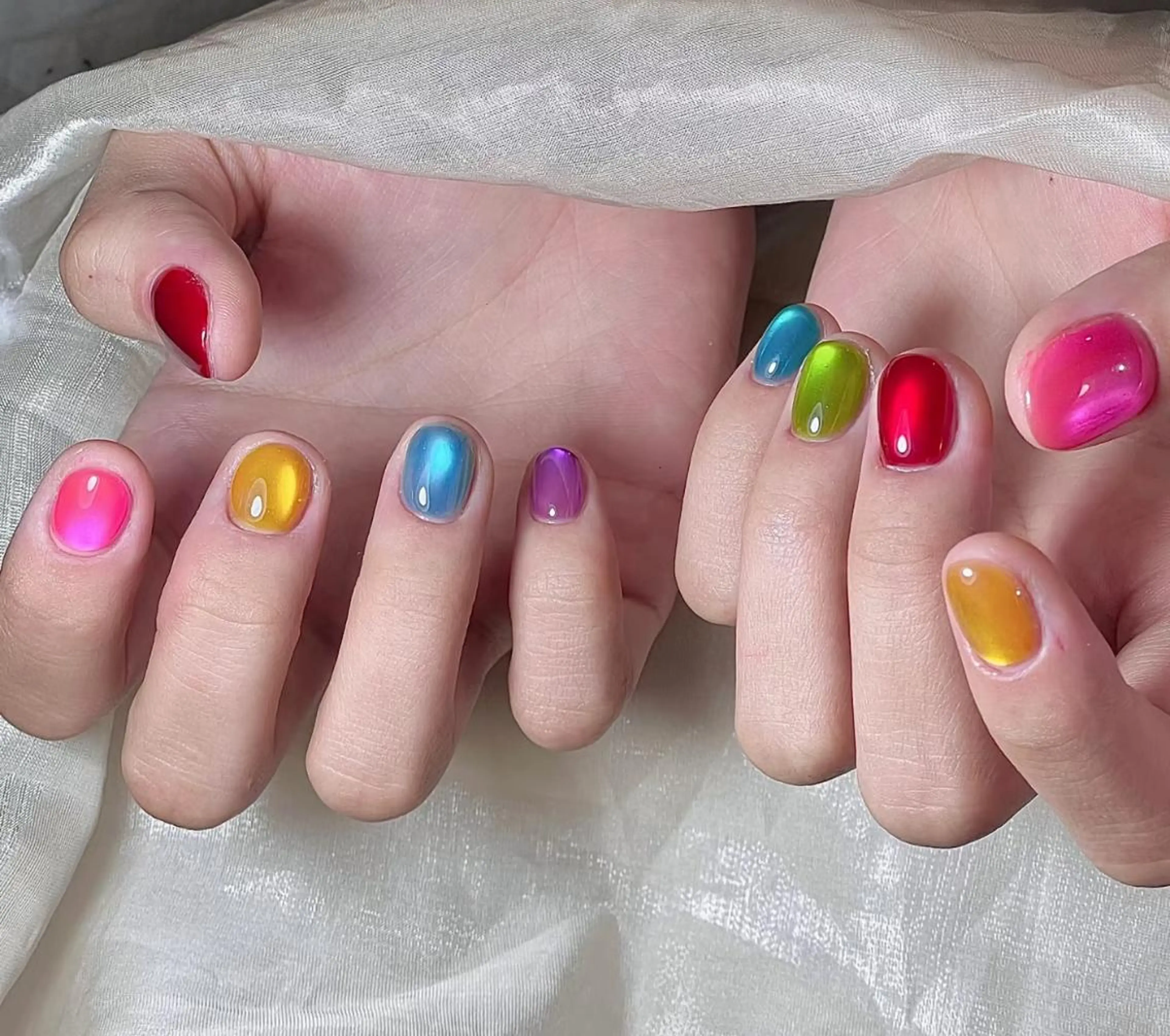 ネイル ビルドアップ ビューティーのネイルデザイン