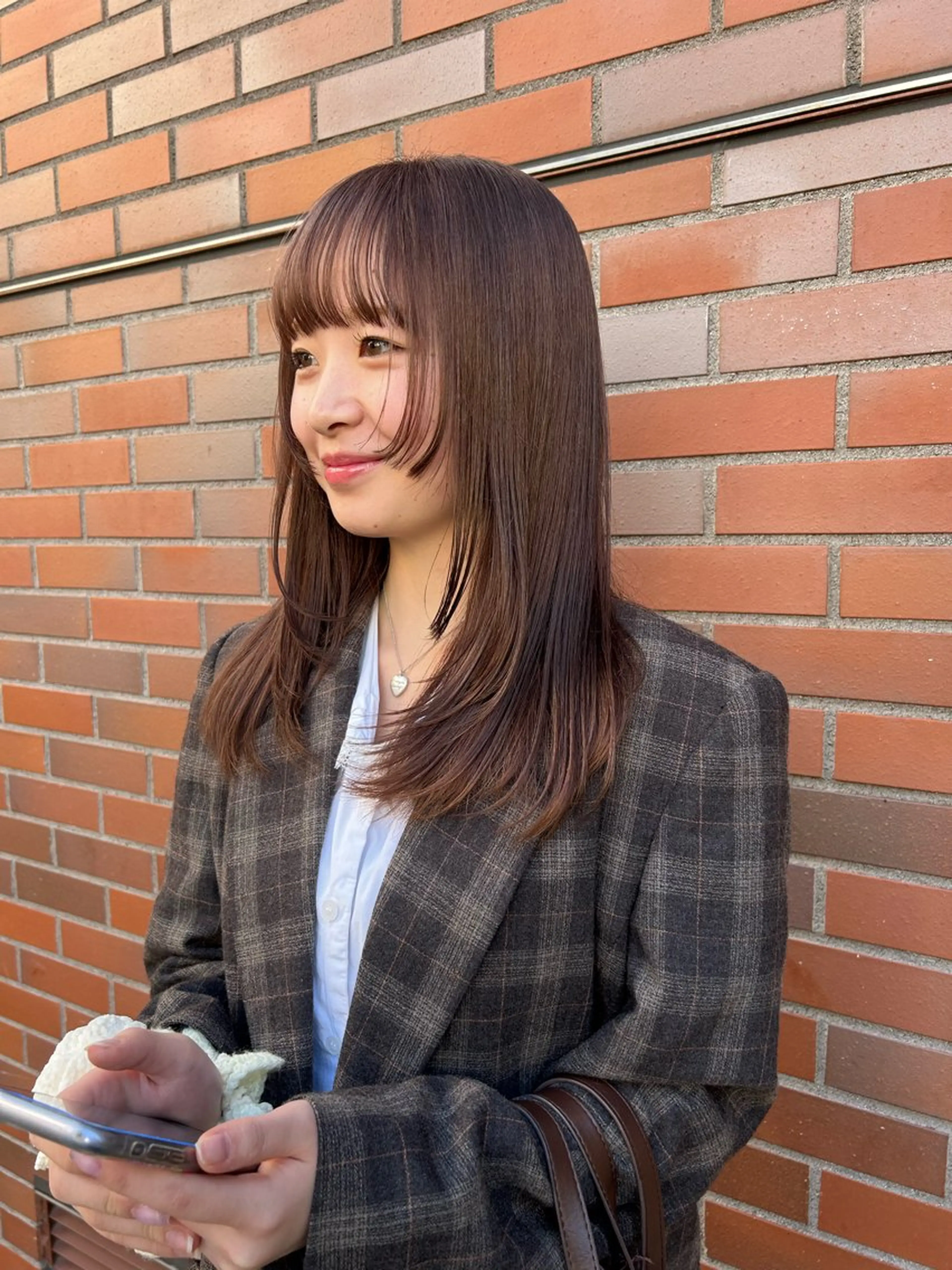 ロング カラー ブリーチ 透明感カラー ヘアカラー 表参道OLSEN✂︎ nanamiのヘアスタイル