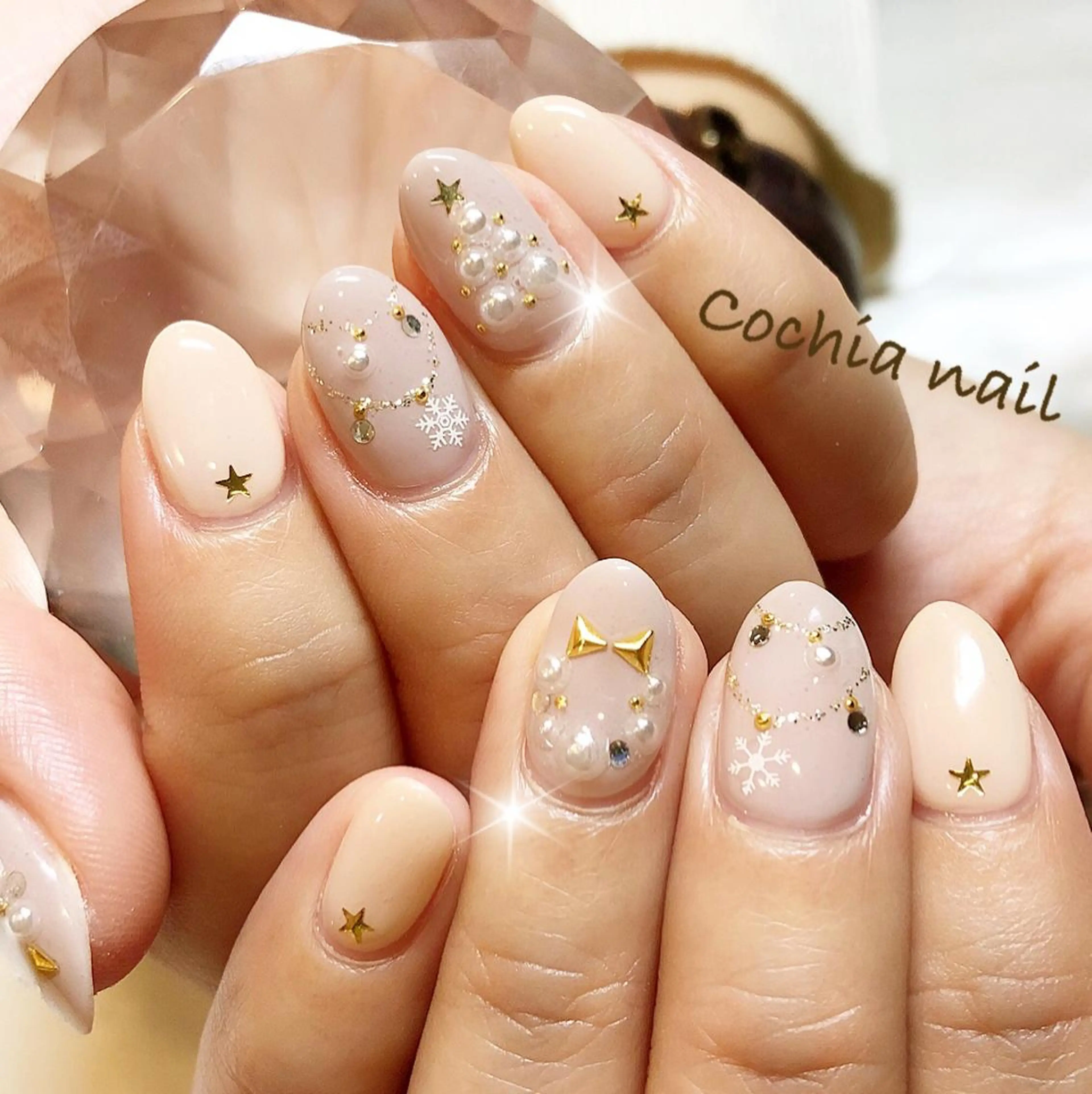 ネイル ハンドネイル ☆Cochia nail☆のネイルデザイン