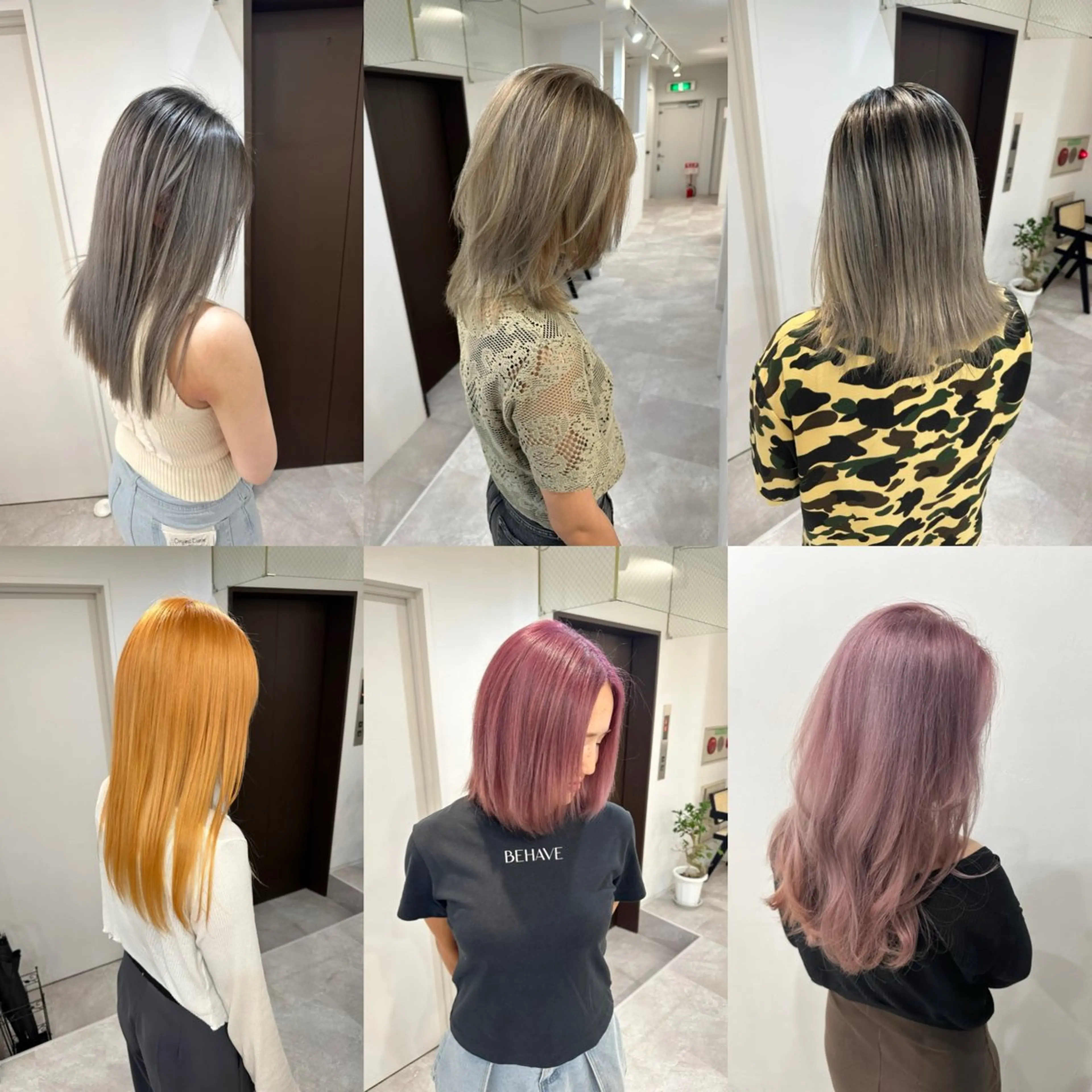 ロング カラー ヘアアレンジ ブリーチ SALOWIN京都河原町Suite店所属・外国人風レイヤー/ ハイトーンSHUのヘアスタイル