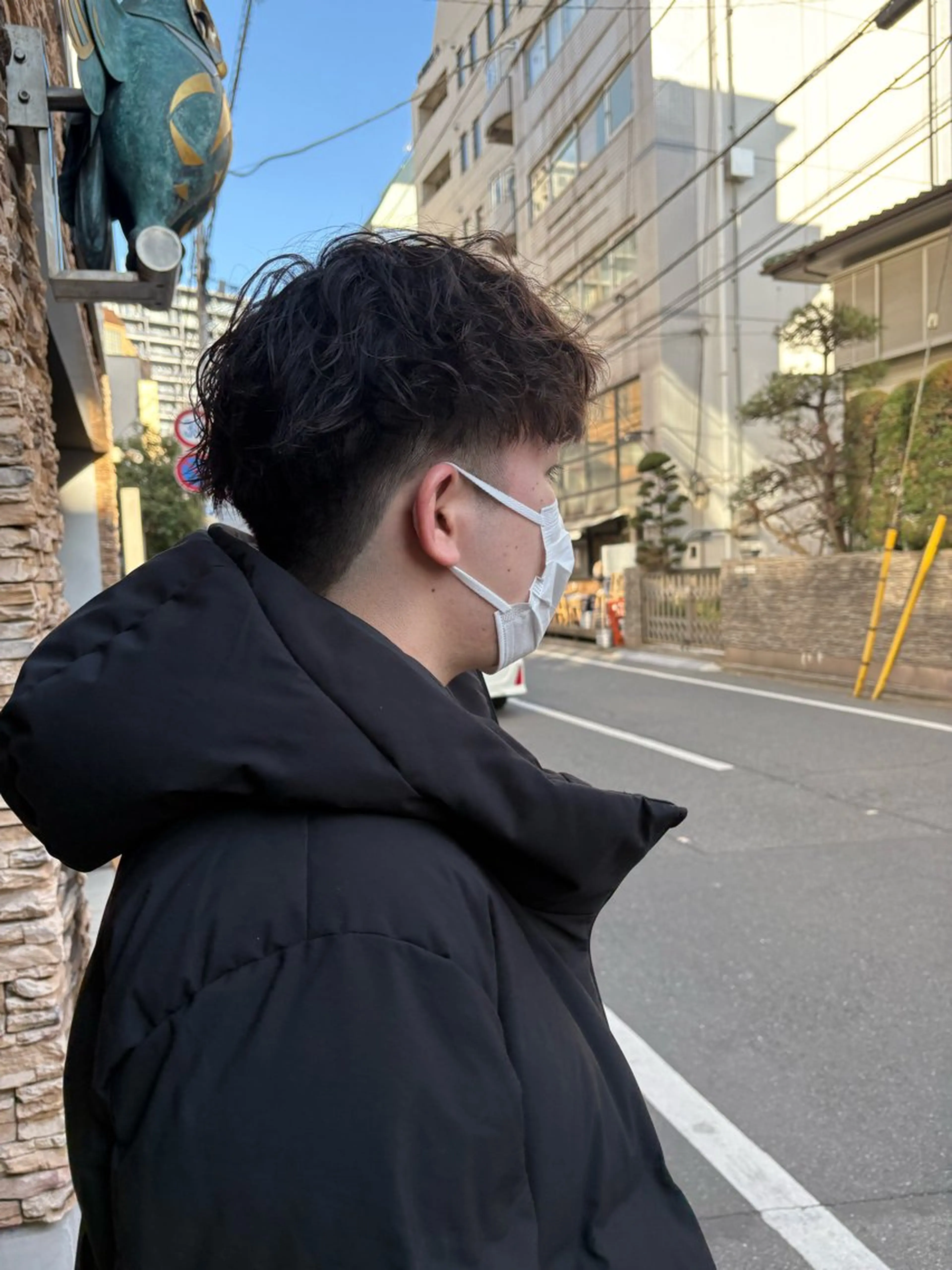 メンズ カット パーマ ANY/メンズ特化/ シバヤ　ユウキのヘアスタイル