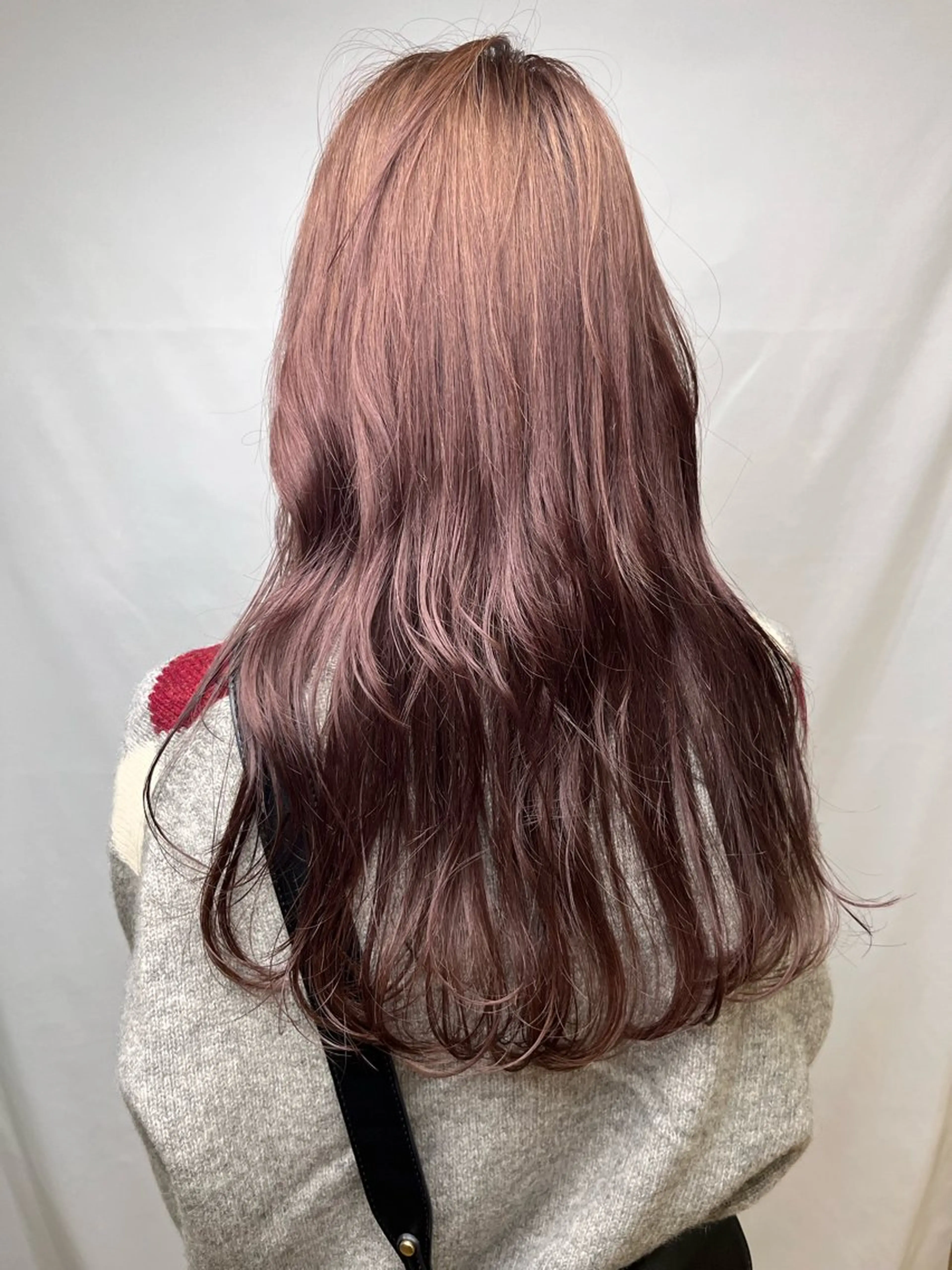 ロング カラー レイヤーカット 松尾 乾伸のヘアスタイル