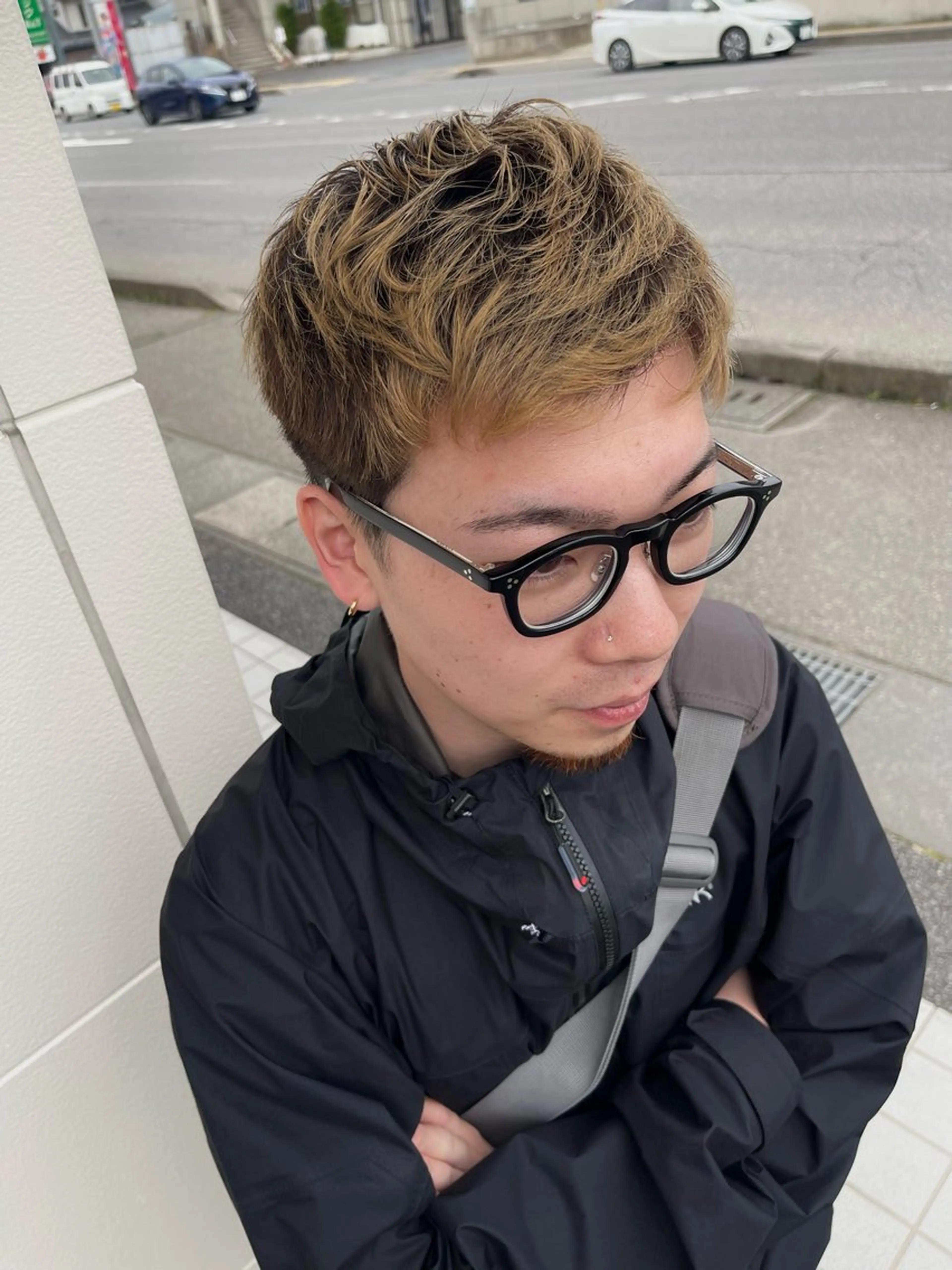 ショート ショートヘア カット 縮毛矯正 SASAnagano 岩下サードゥのヘアスタイル