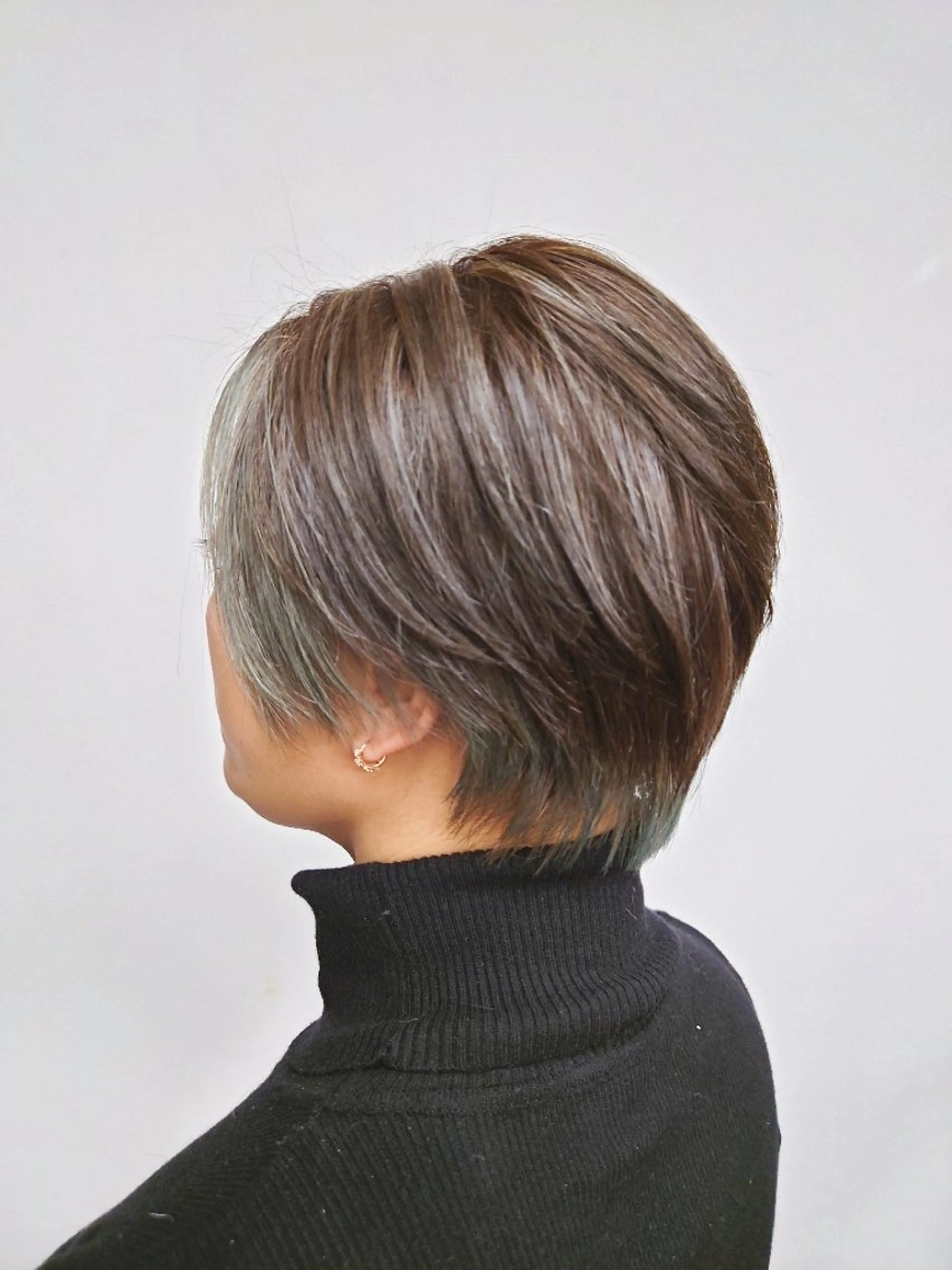 ショート カラー ハイライトカラー インナーカラー ハイライト Paddle所属・【メンズスタイル】 ﾏｴﾇﾏｷﾎのヘアスタイル