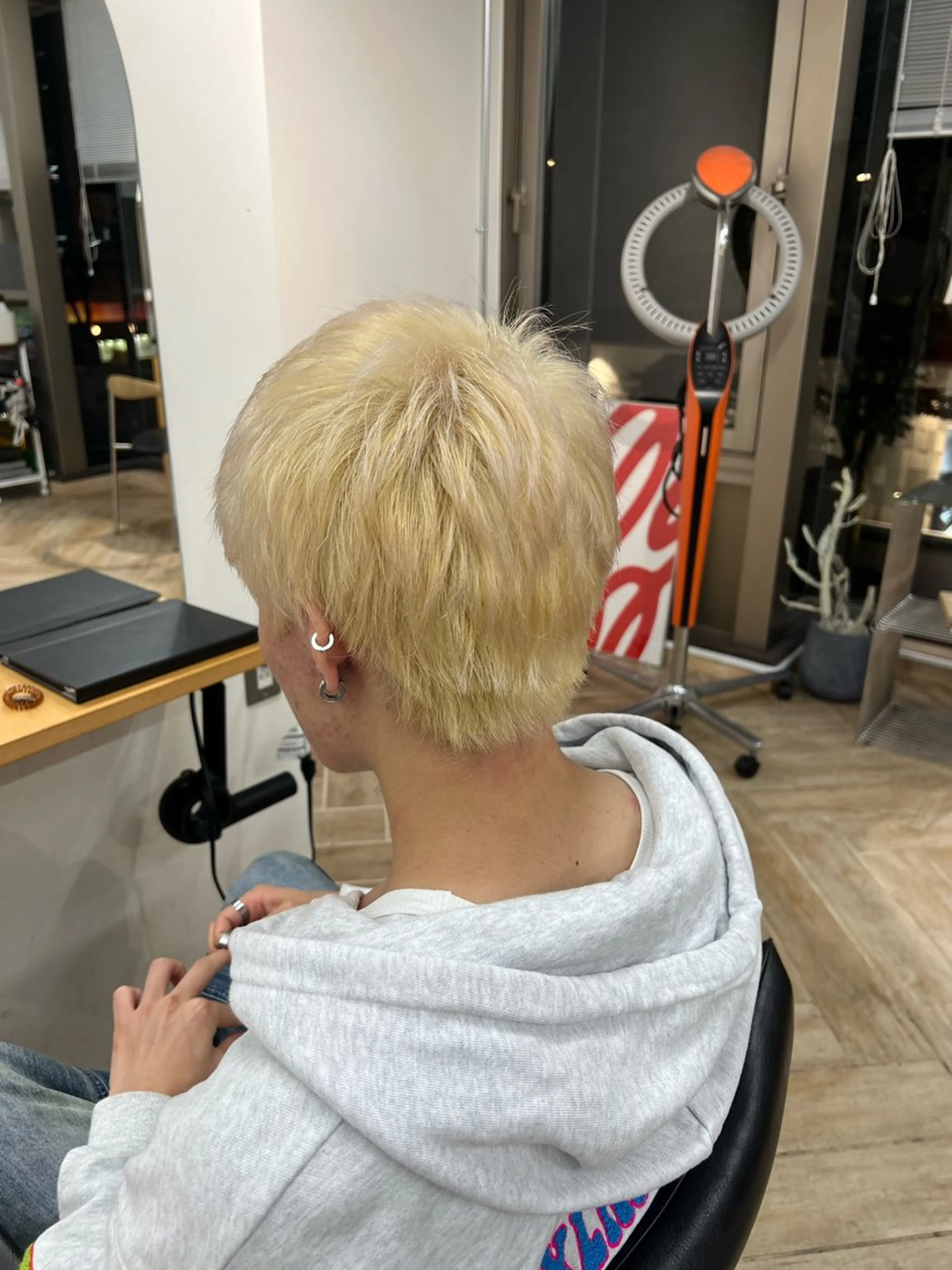 カラー メンズ カット ヘアカラー トリートメント ベージュカラー 新潟/万代/井上佑のヘアスタイル