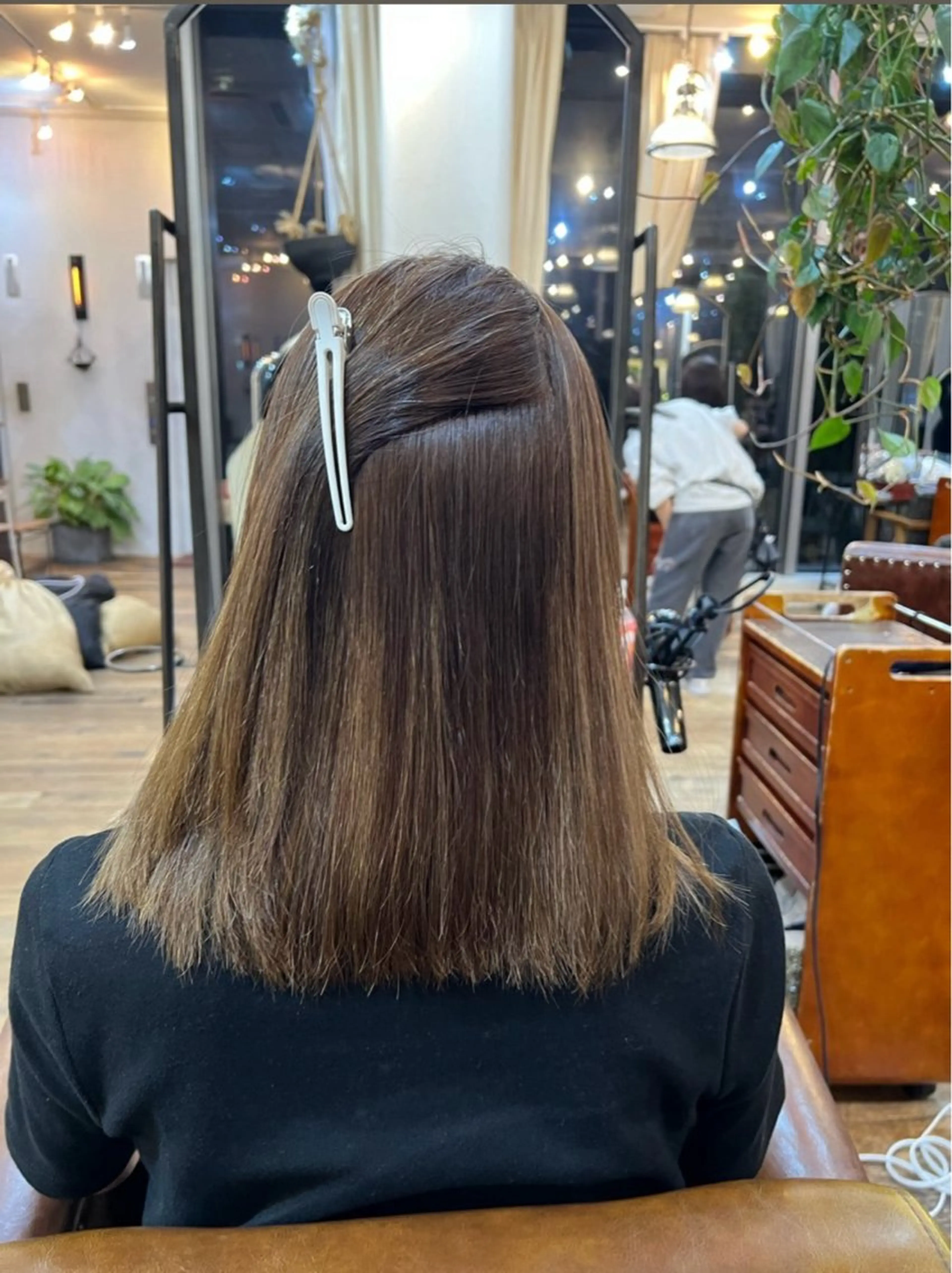 ミディアム 縮毛矯正 at'Lav by belle所属・🕊️あやか ロングカット/メンズのヘアスタイル