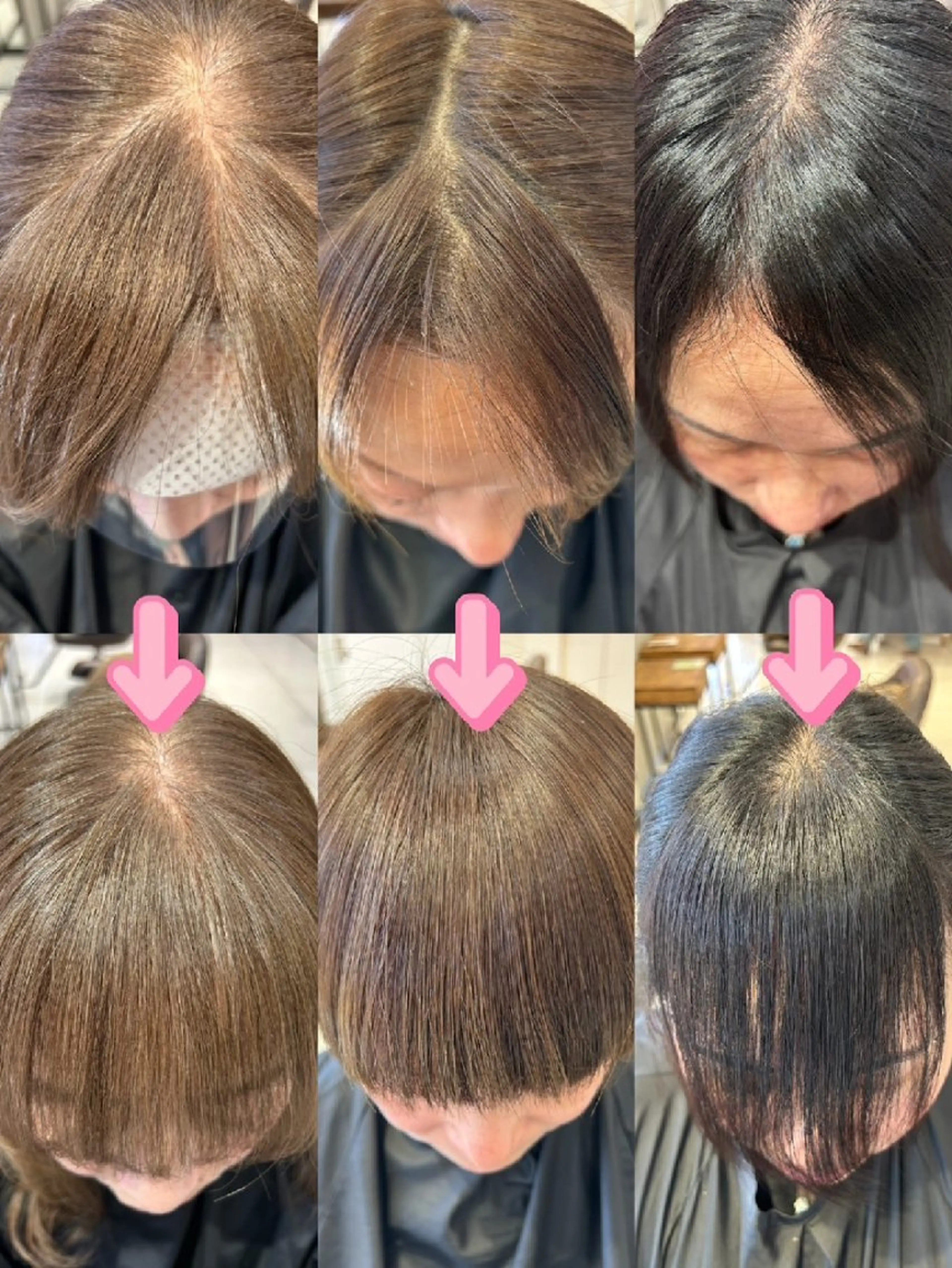 【前髪が割れなくなる】クロスパーマ✨の写真